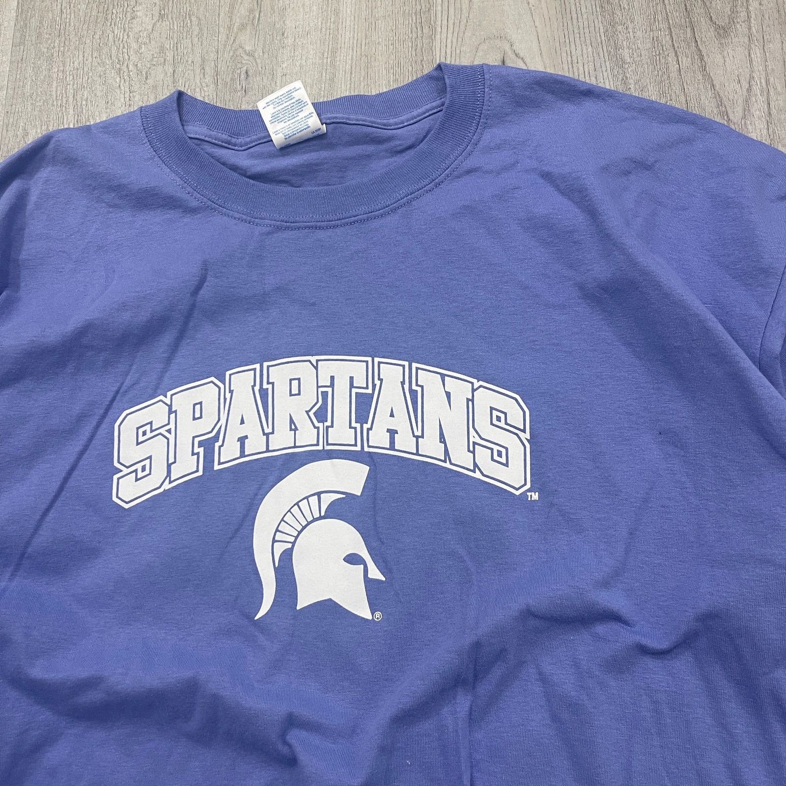Vintage Vintage Michigan State Spartans Shirt Men's 2XL Purple MSU Size US XXL / EU 58 / 5 - 3 Thumbnail