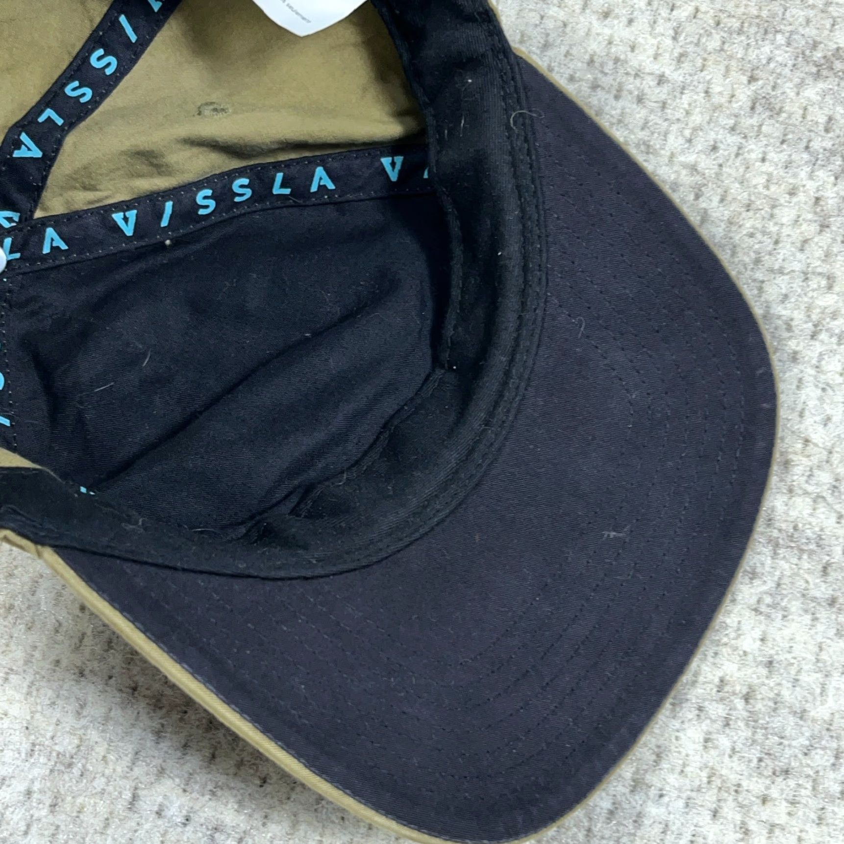 Vissla Vissla Hat Cap Snapback Olive Green Adult Patch Retro Adjustable Size ONE SIZE - 5 Thumbnail