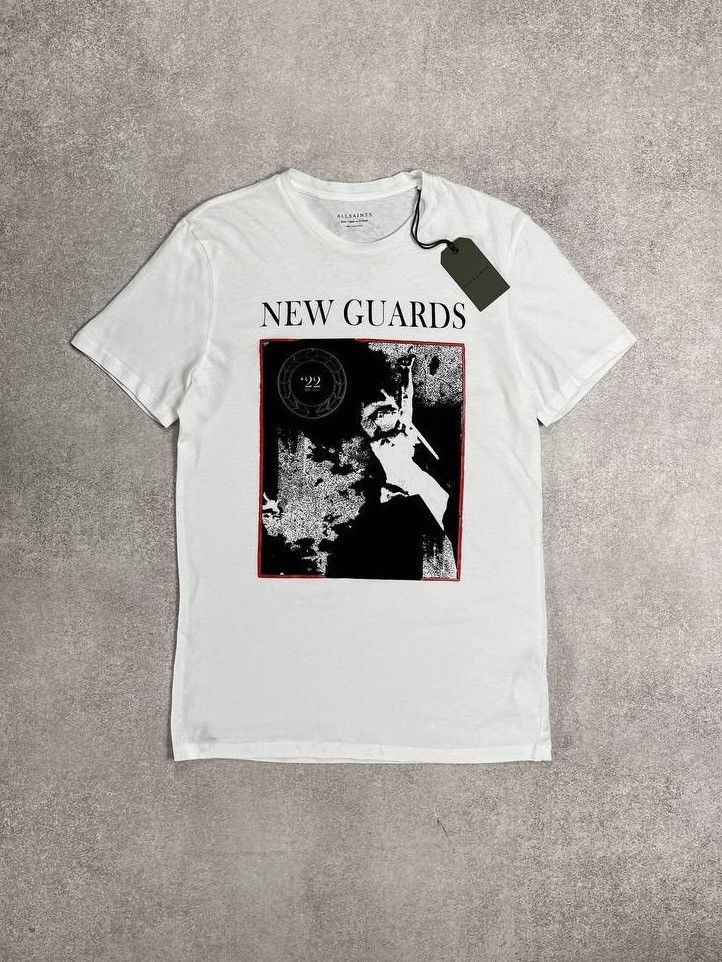 Allsaints × Vintage NWT Allsaints Graphic New Guards T-shirt S Size US S / EU 44-46 / 1 - 1 Thumbnail