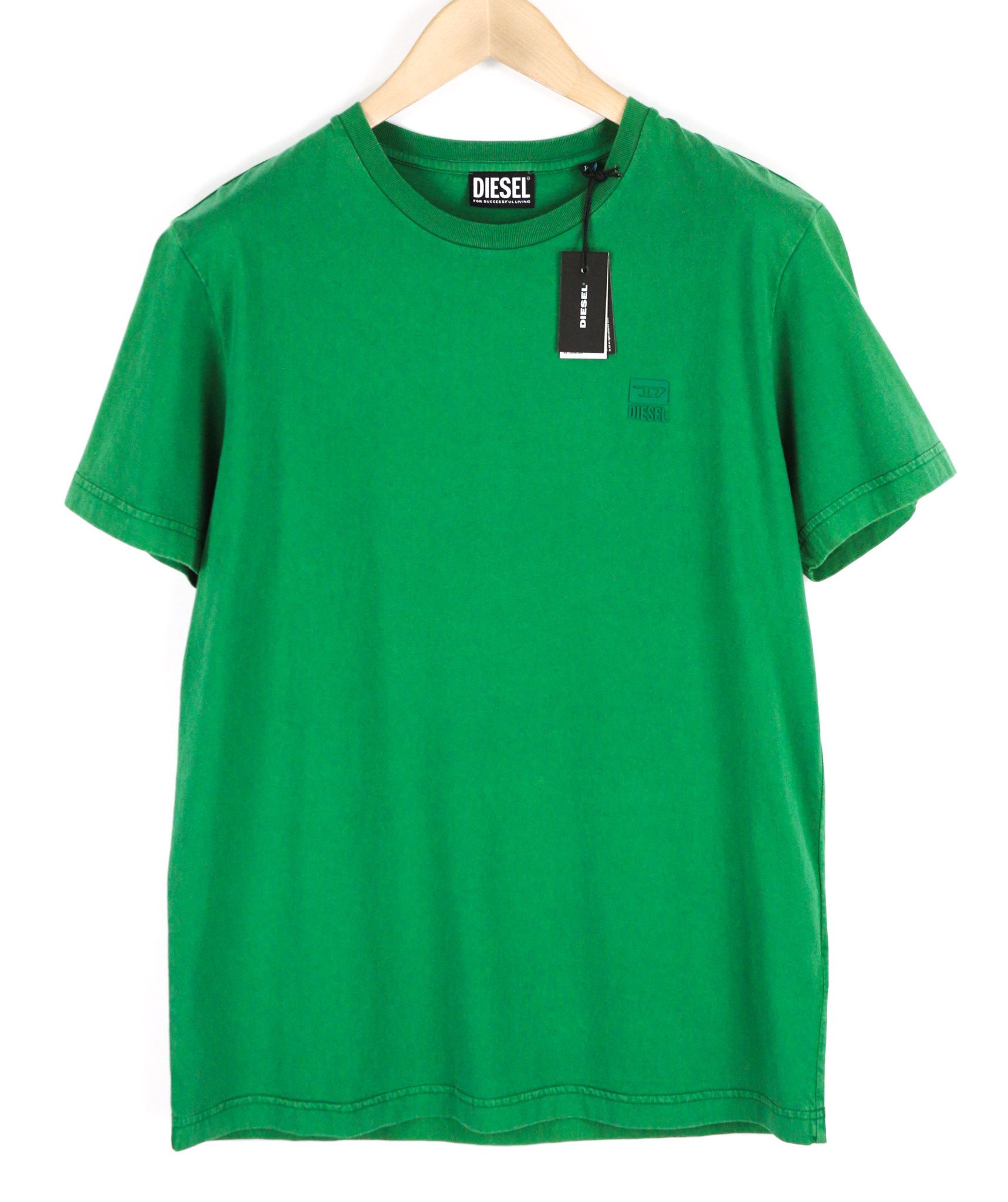 Diesel T-DIEGOS-K31 L Crew Neck Tricot Logo T-Shirt 40317 Size US L / EU 52-54 / 3 - 1 Thumbnail