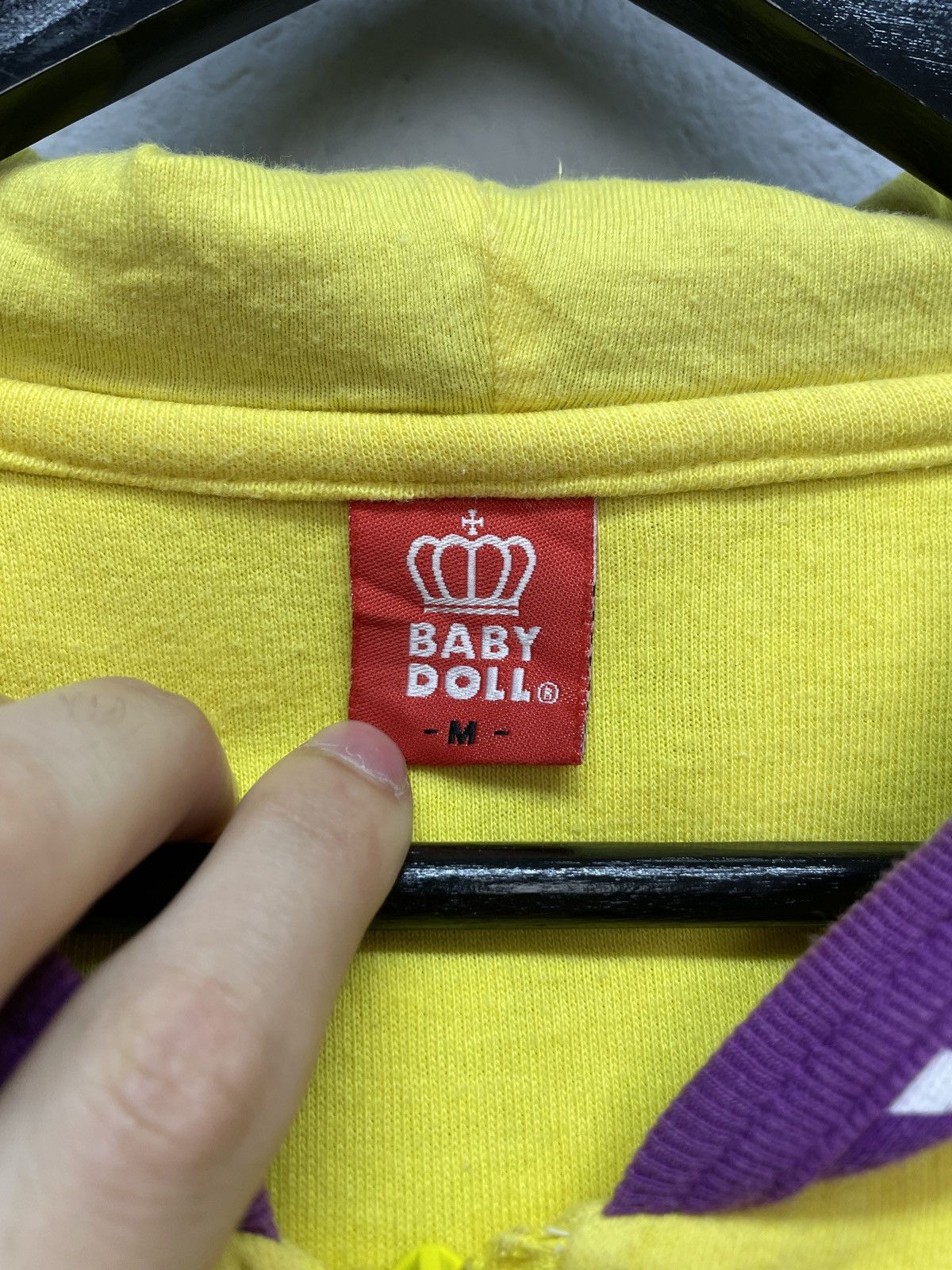 Japanese Brand Vintage Y2K Baby Doll Japanese Style Zip Hoodie Wiwiene Size US M / EU 48-50 / 2 - 11 Thumbnail