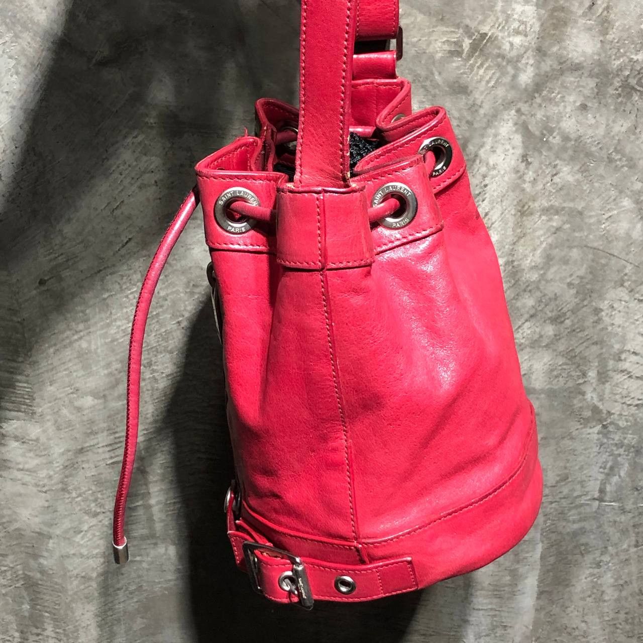 Saint Laurent Paris Saint Laurent Paris Rider Bucket Bag Size ONE SIZE - 5 Thumbnail