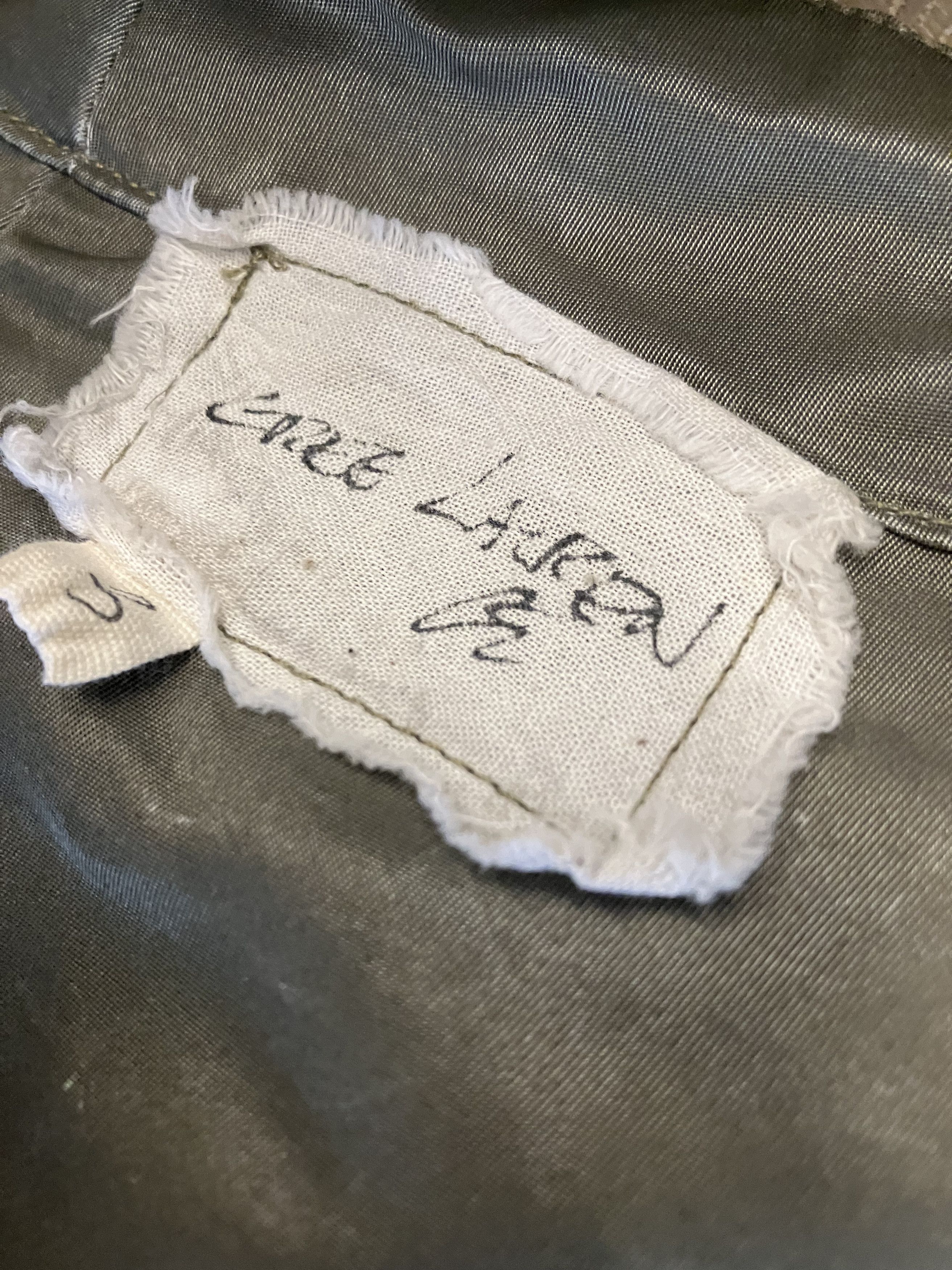 Greg Lauren $900 Greg Lauren Green Washed Satin Holster Bag Large Size 3 Size ONE SIZE - 4 Thumbnail