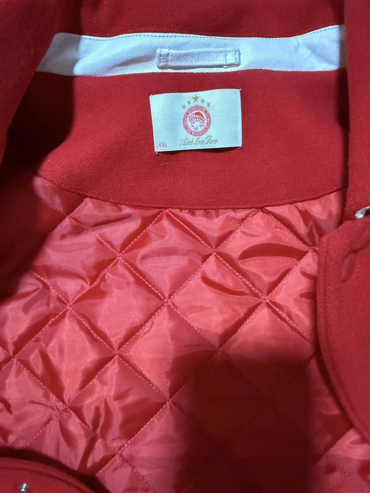 Aime Leon Dore Aime Leon Dore ALD / Olympiacos F.C. Varsity Jacket size XXL Size US XXL / EU 58 / 5 - 15 Thumbnail