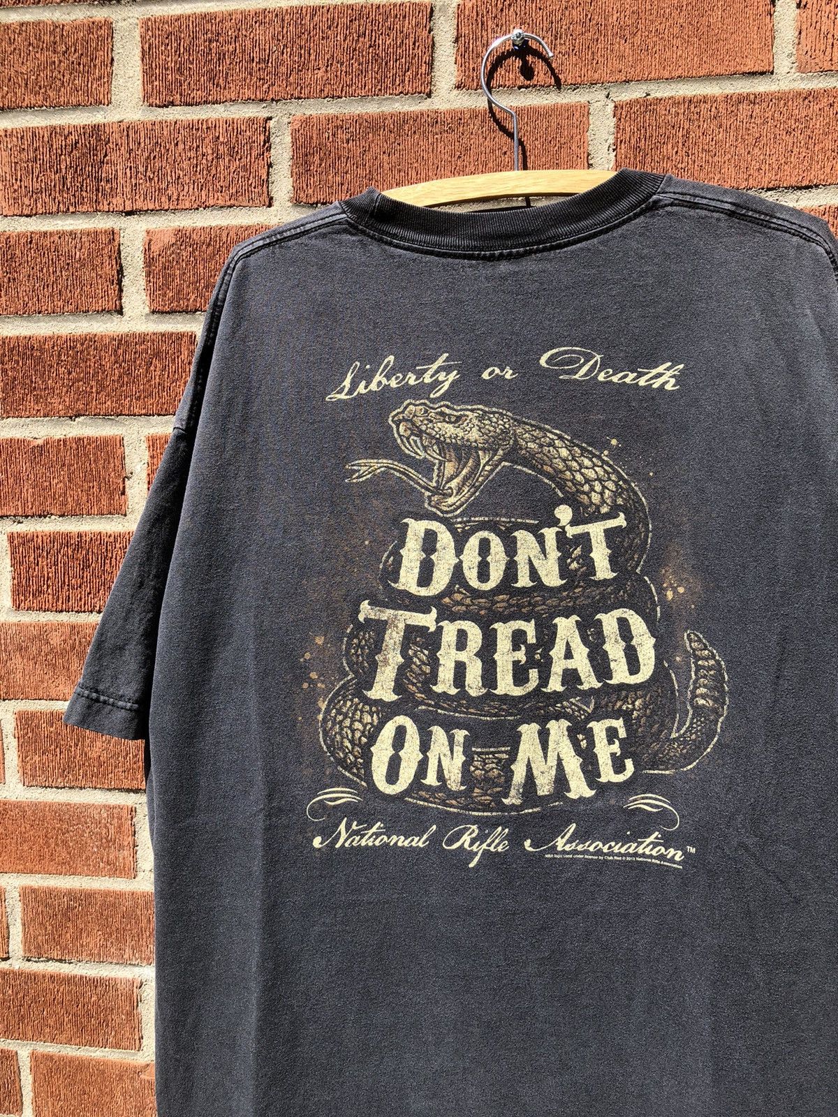 Alstyle Vintage Faded NRA Rifle Association Guns tee Size US XXL / EU 58 / 5 - 3 Thumbnail
