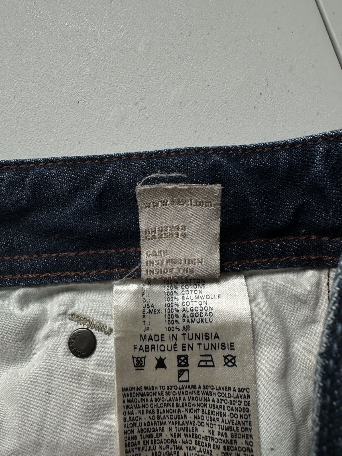 Diesel Diesel Darron Denim Jeans Avant Garde Size US 29 - 13 Thumbnail
