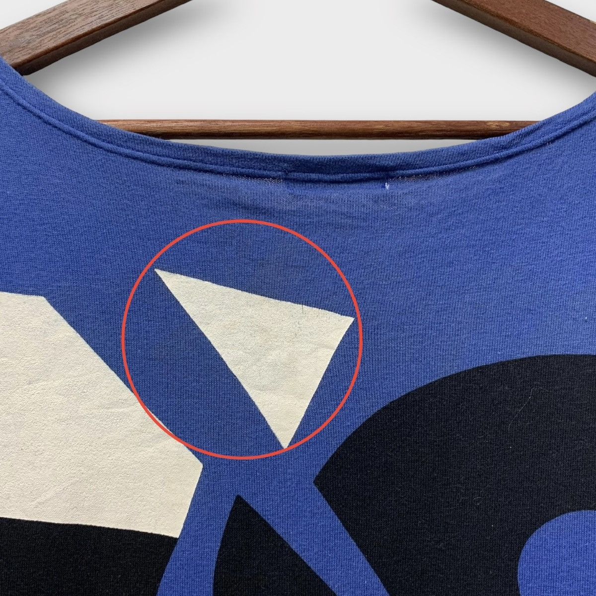 Issey Miyake 80s ISSEY MIYAKE PUNK GRAPHIC TSHIRT ASYMMETRIC BIG LOGO Size US XXL / EU 58 / 5 - 9 Thumbnail