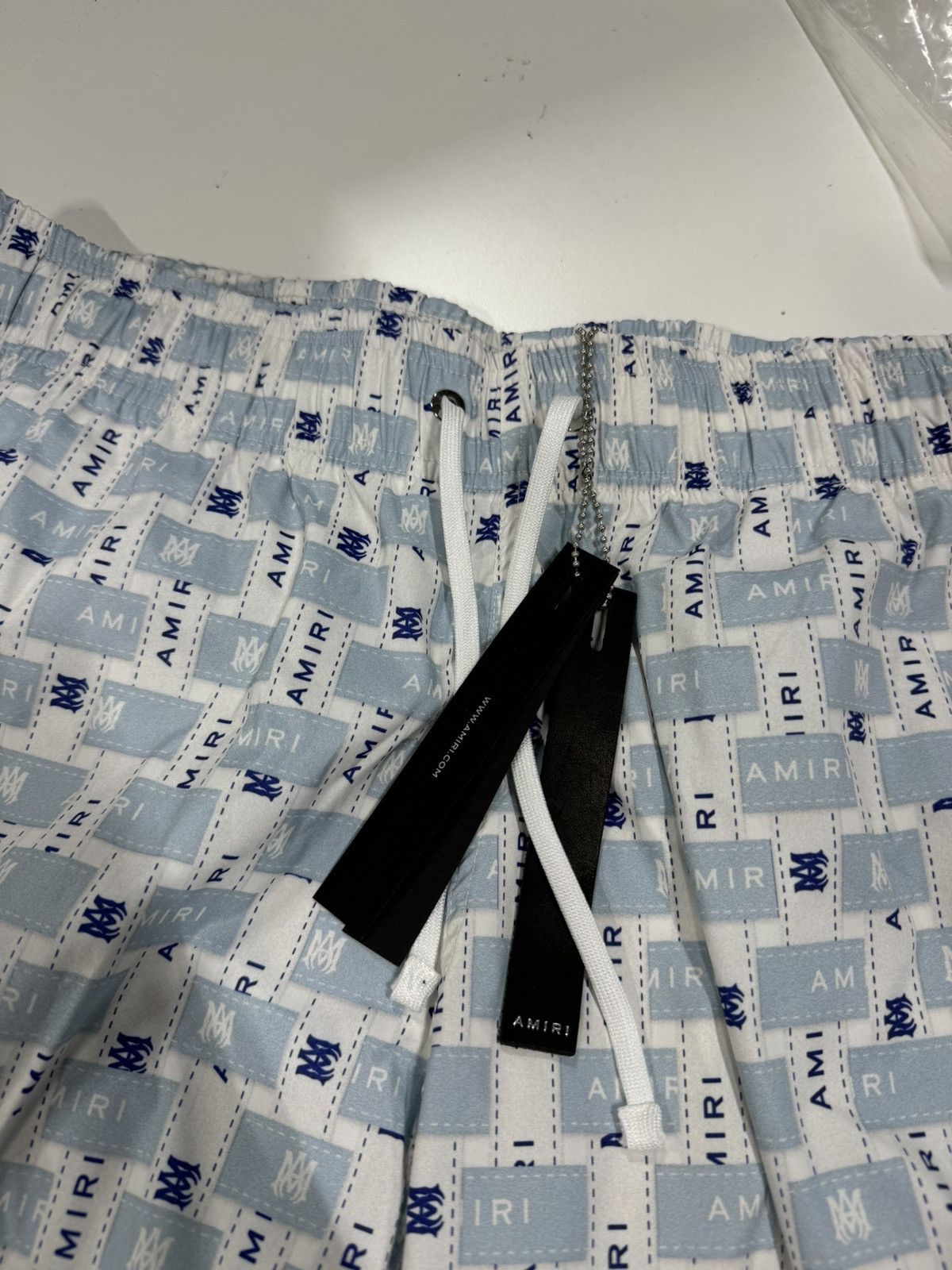 Amiri Amiri Logo Swim Shorts NEW 550$ Size US 34 / EU 50 - 3 Thumbnail