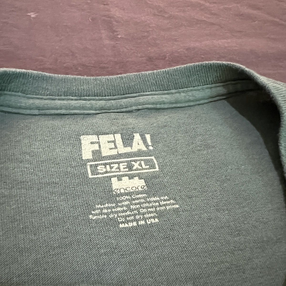Band Tees Fela Kuti Promo Tee Shirt XL Afrobeat Saxophone Size US XL / EU 56 / 4 - 5 Thumbnail