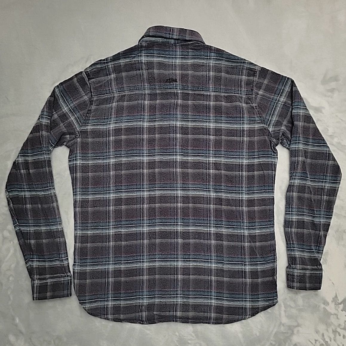 Vintage Kuhl Shirt Mens Large Gray Plaid Flannel Cotton Tencel Blend Outdoor Comfort Shirt Size US L / EU 52-54 / 3 - 7 Thumbnail