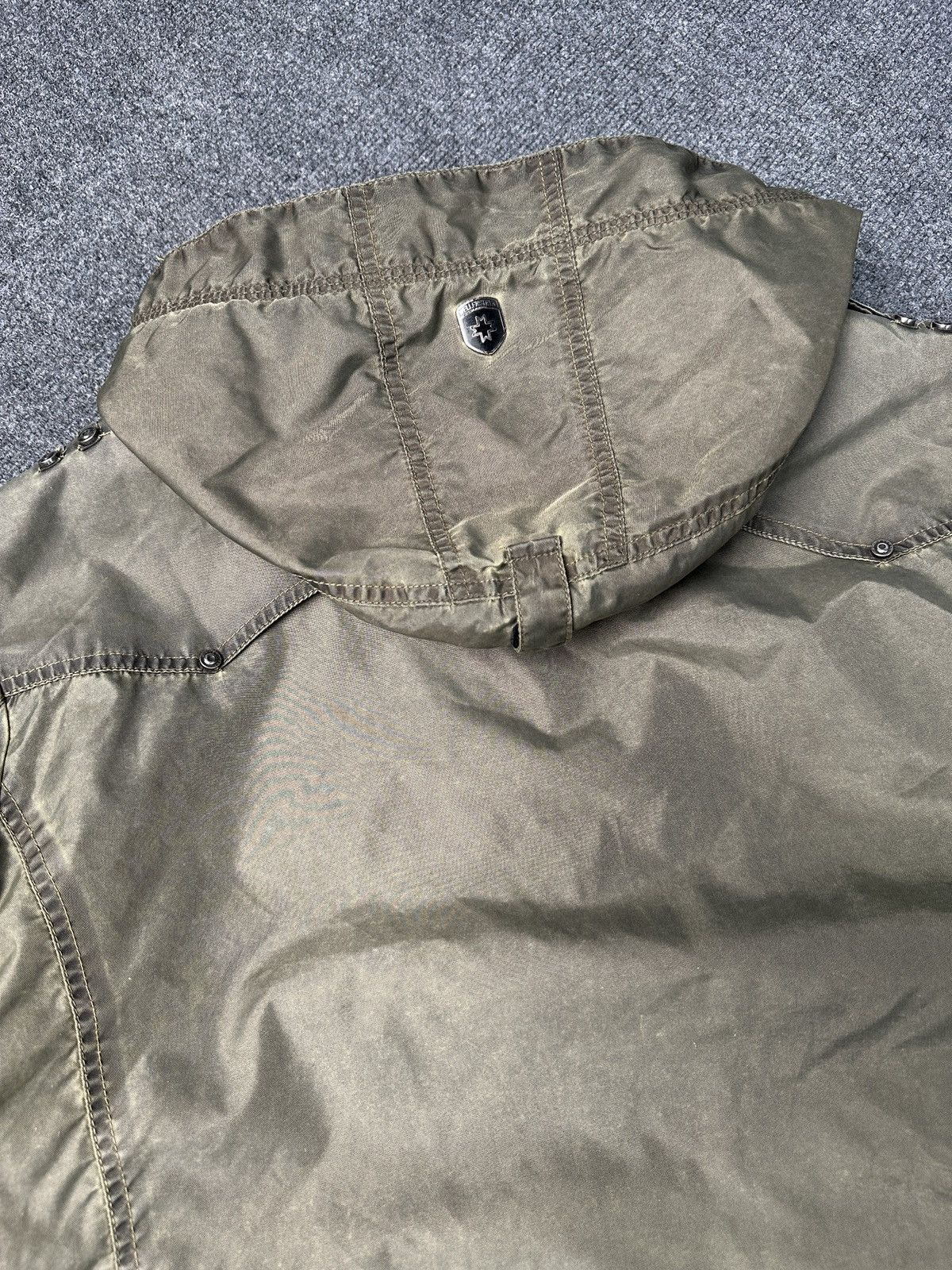Wellensteyn WELLENSTEYN Retro Men’s Hooded Jacket Olive Field Coat Size US L / EU 52-54 / 3 - 19 Thumbnail