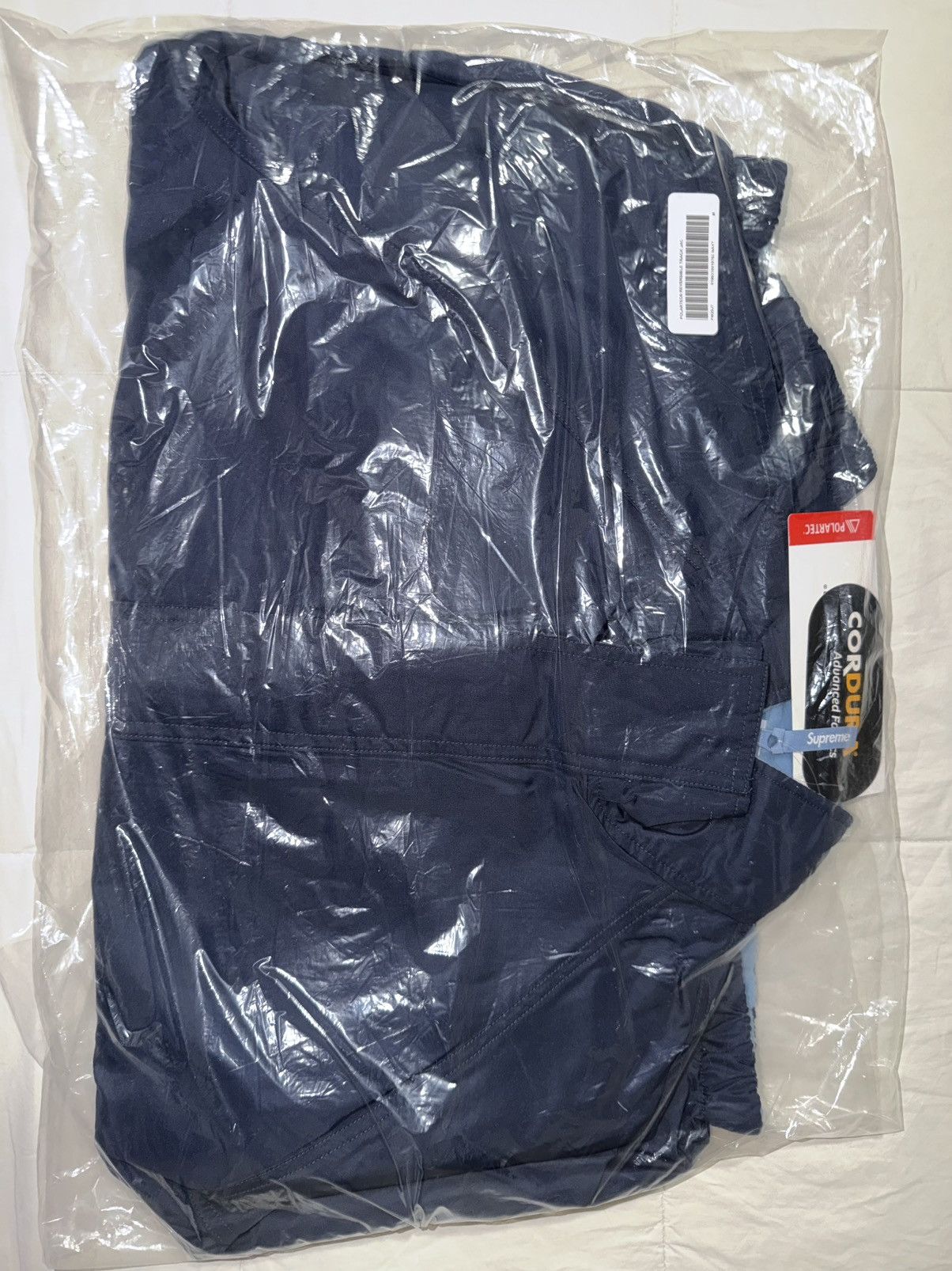 Supreme Supreme Polartec reversible track jacket navy (Medium) Size US M / EU 48-50 / 2 - 2 Thumbnail