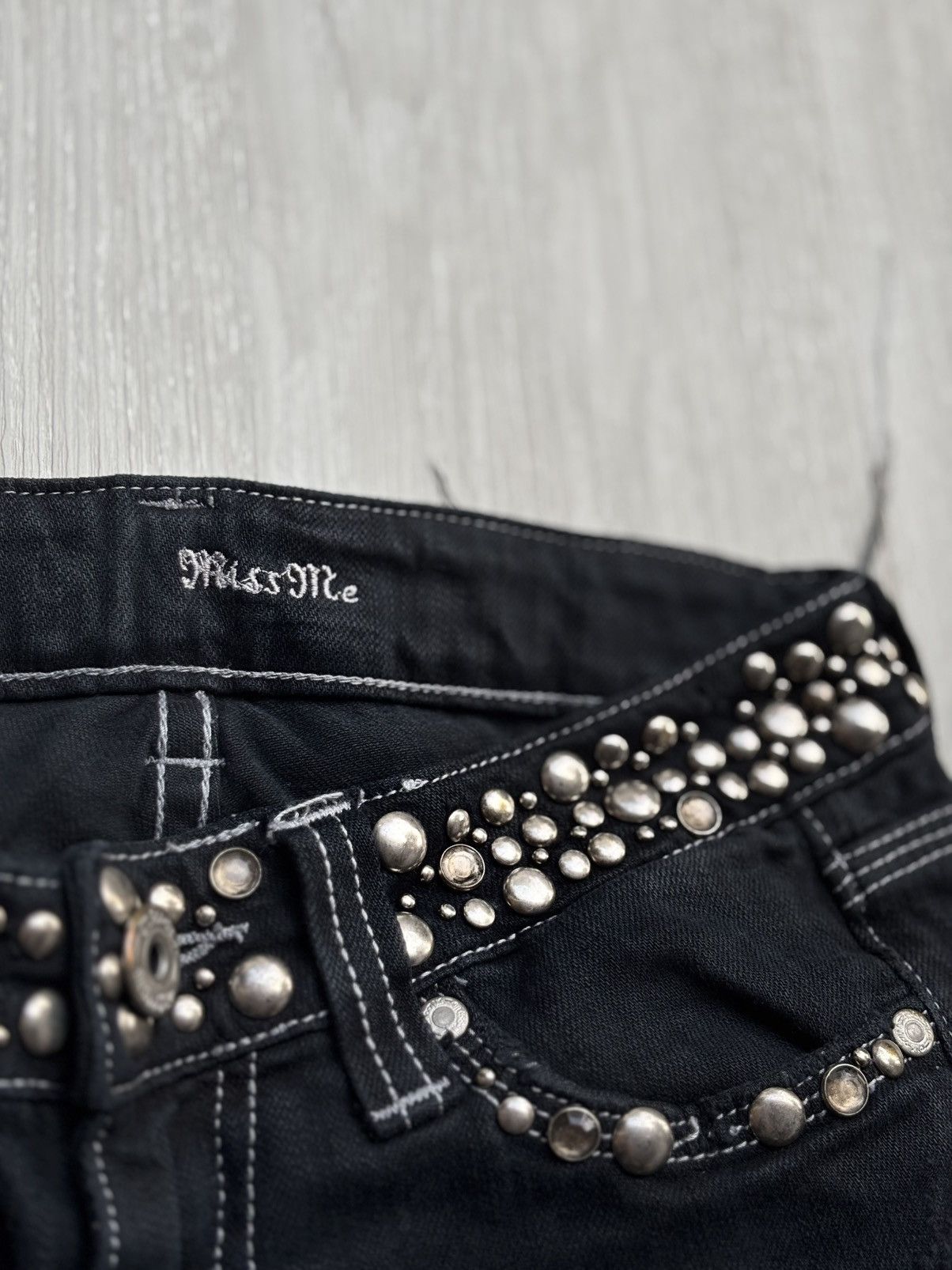 14th Addiction MISSME laceup flare jeans Size US 26 / EU 42 - 4 Thumbnail