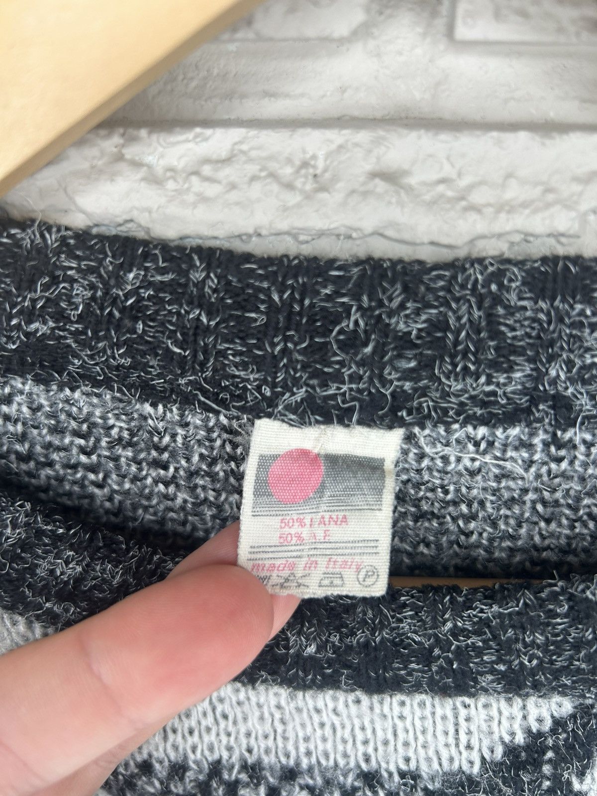 Vintage Vintage 90s Italian Wool Knit Size US M / EU 48-50 / 2 - 8 Thumbnail