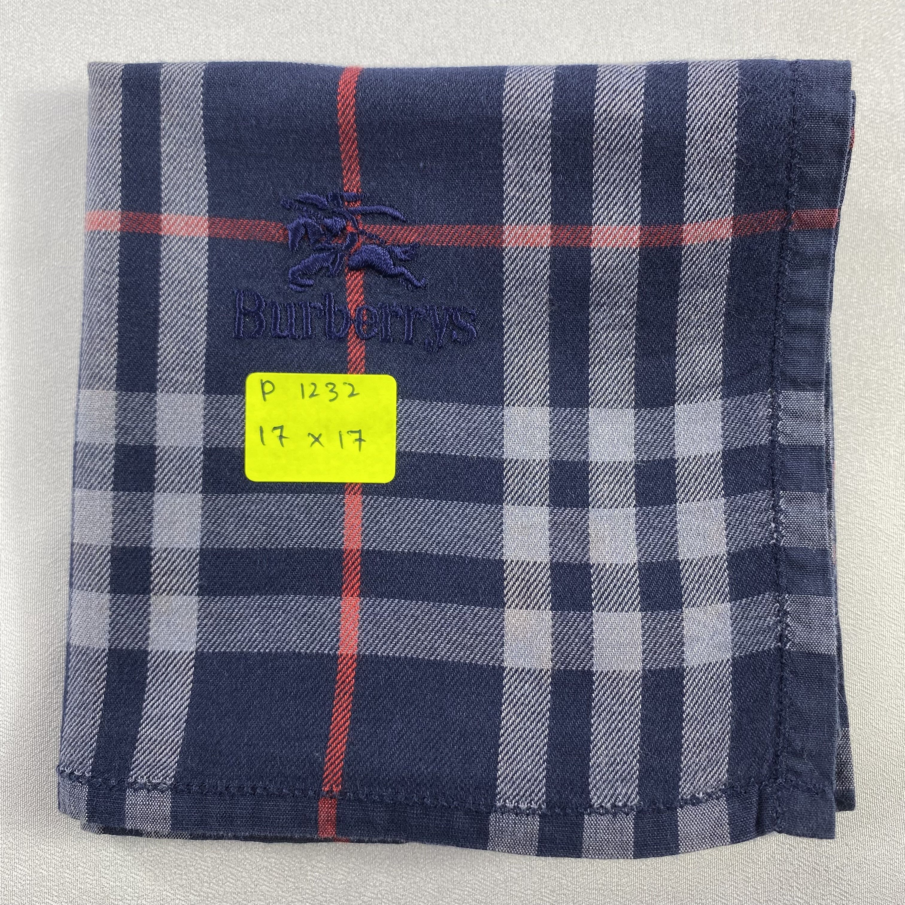 Burberry × Vintage Burberry Handkerchief / Neckerchief / Bandana-P1232 Size ONE SIZE - 5 Thumbnail