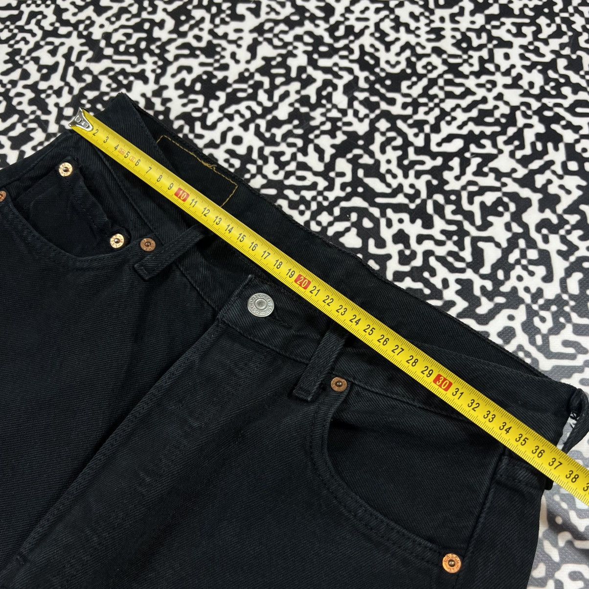 Levi's Vintage Y2K Levis 501 Denim Cropped Shorts Size US 30 / EU 46 - 11 Thumbnail