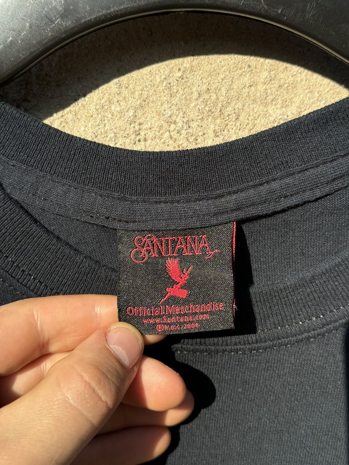 Band Tees × Vintage Vintage 2009 Carlos Santana Supernatural T-Shirt Size US L / EU 52-54 / 3 - 4 Thumbnail