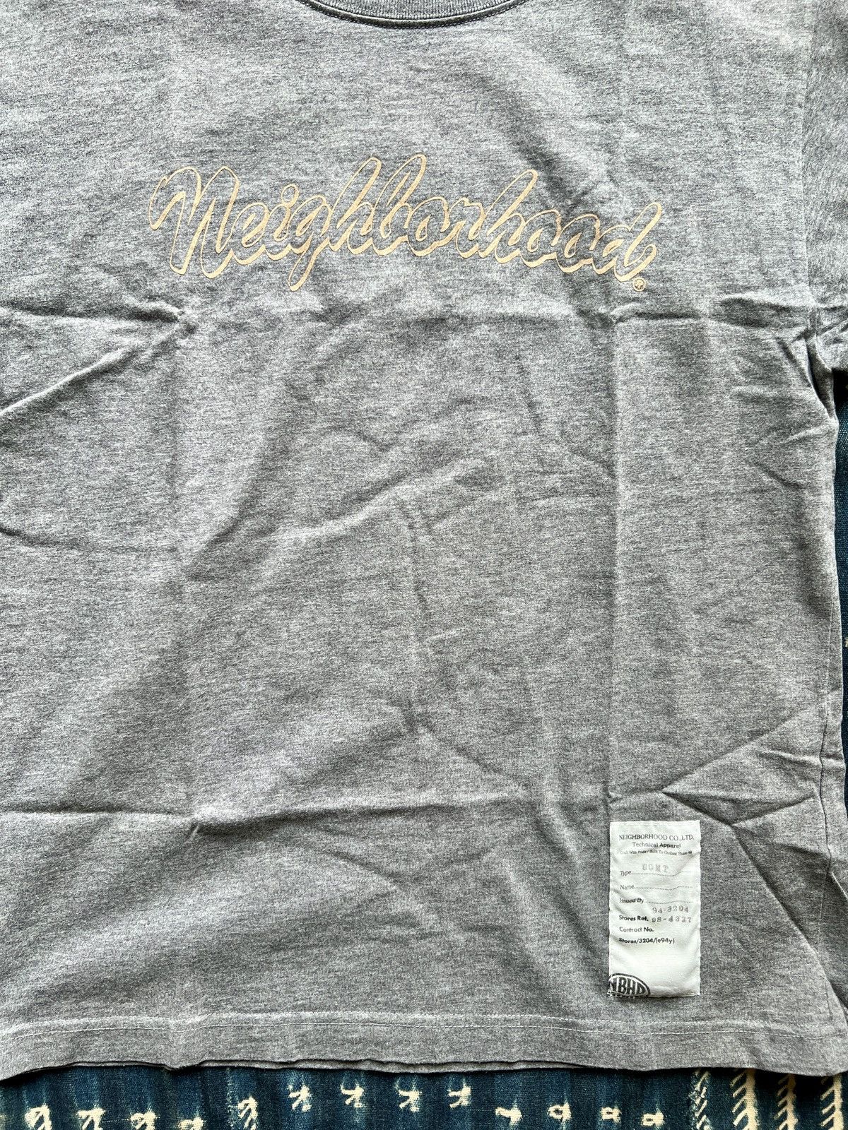 Neighborhood Neighborhood Archive Classic logo t-shirt S Size US S / EU 44-46 / 1 - 5 Thumbnail
