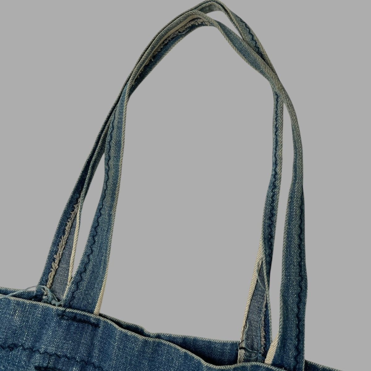 Vintage Vintage 1960s selvage denim bag Size ONE SIZE - 5 Thumbnail