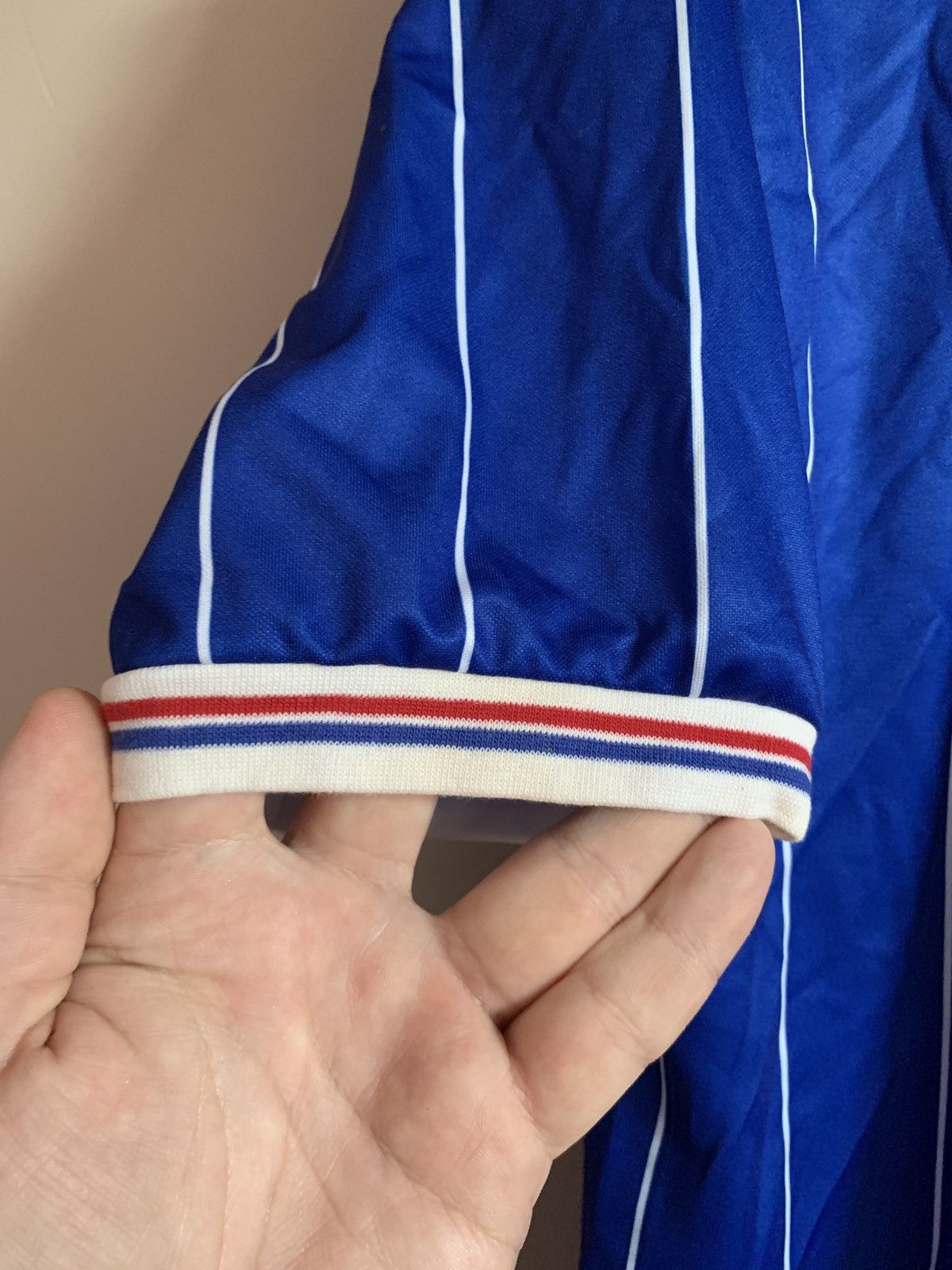 Other Glasgow Rangers 1983 Home Football Shirt Retro Score Draw L Size US L / EU 52-54 / 3 - 6 Thumbnail