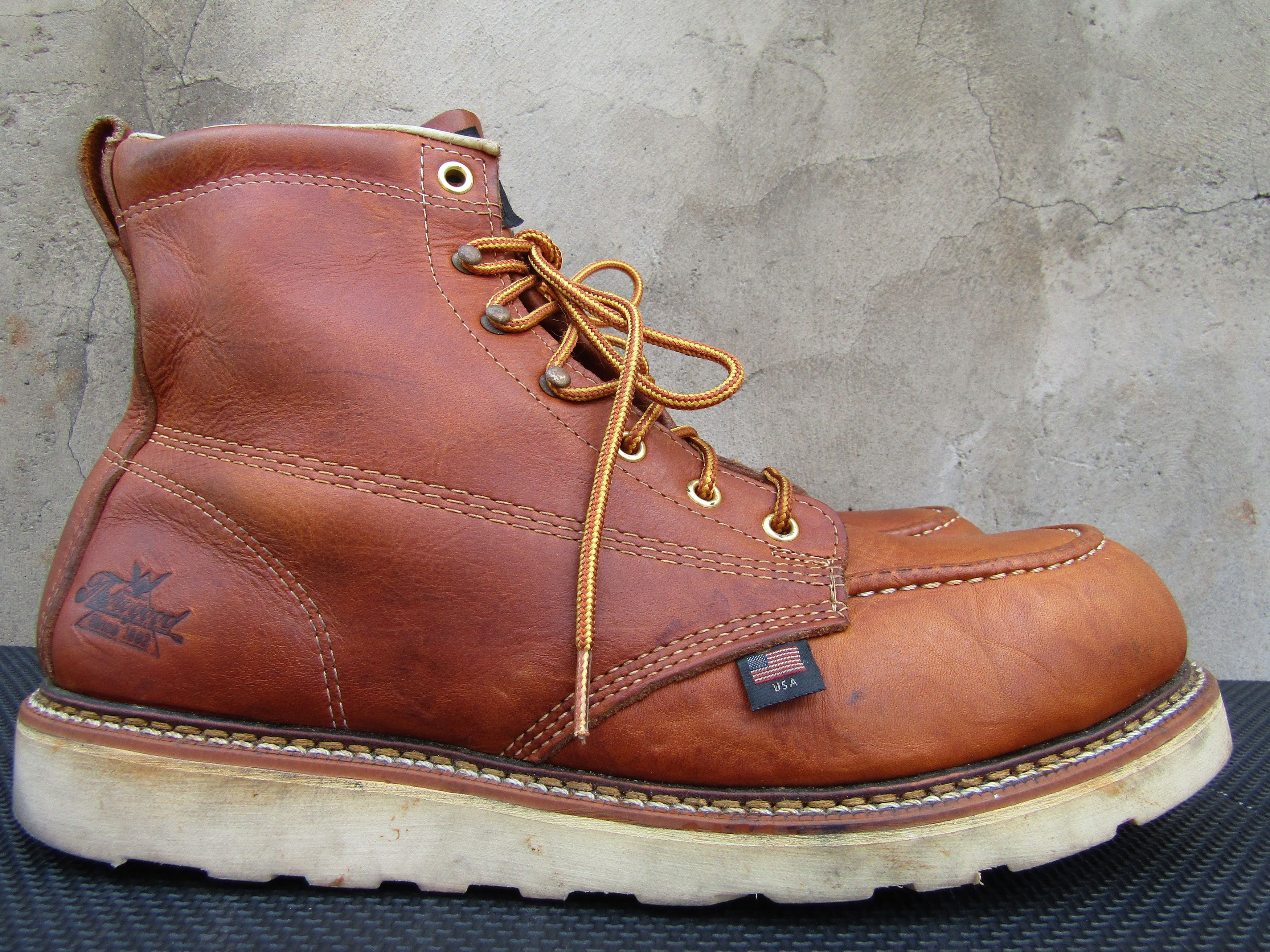 Thorogood Thorogood 804-4200 American Heritage 6”Steel Toe Work Boots Size US 11 / EU 44 - 2 Thumbnail