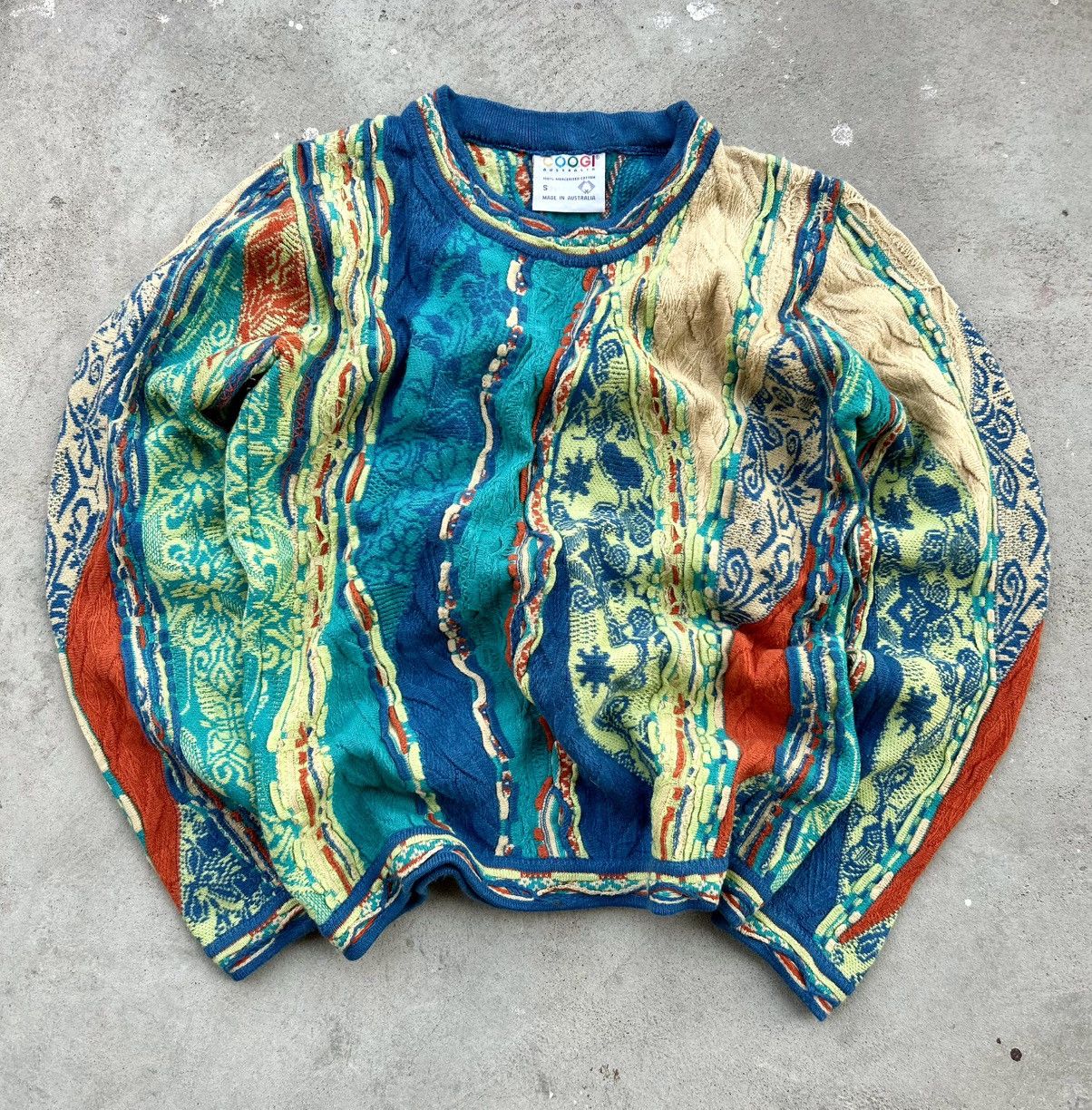 Coogi CRAZY WOMEN’S COOGI MULTICOLOUR KNIT Size S / US 4 / IT 40 - 2 Thumbnail