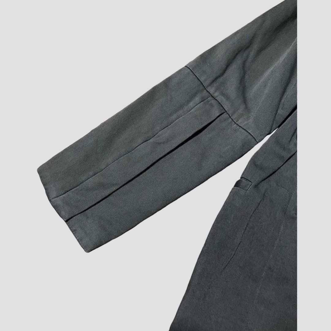 John Bartlett JOHN BARTLETT Double-Breasted Tailored Jacket riri Zip Size 42S - 4 Thumbnail