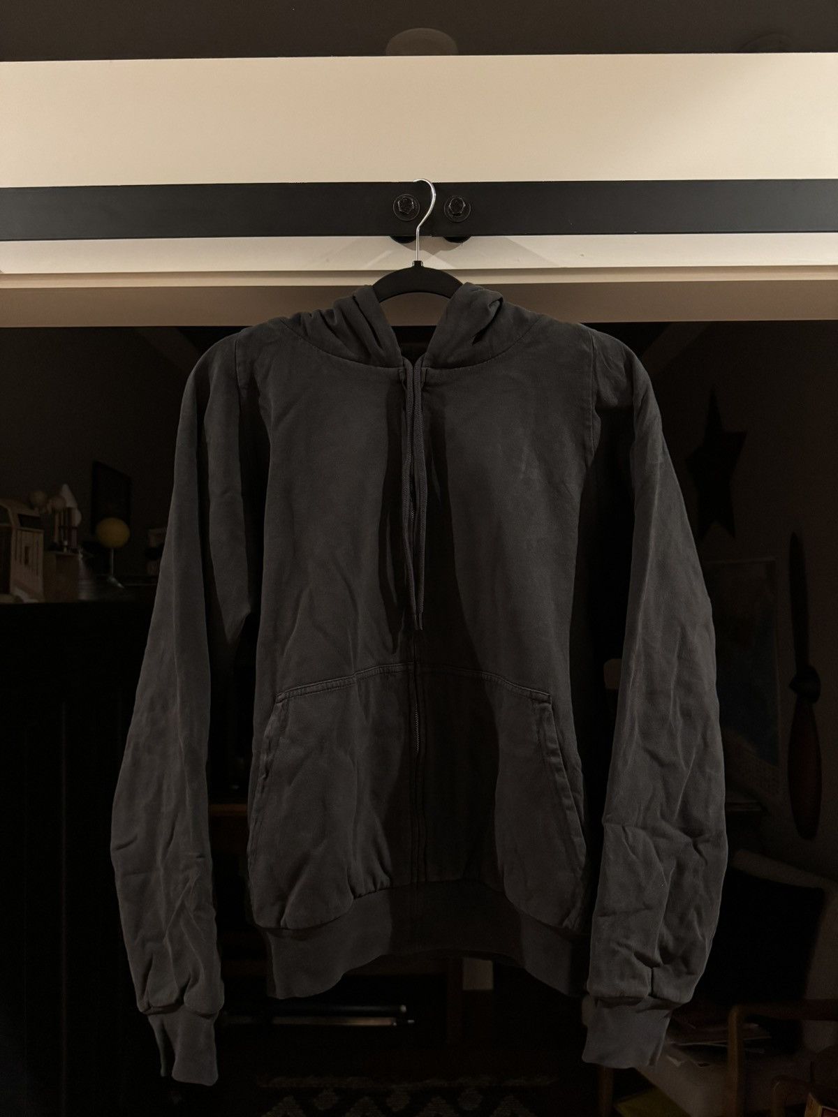 Balenciaga × Gap × Kanye West Yeezy Gap by Balenciaga H14B Zip Up Sweatshirt Hoodie Black Size US S / EU 44-46 / 1 - 3 Thumbnail