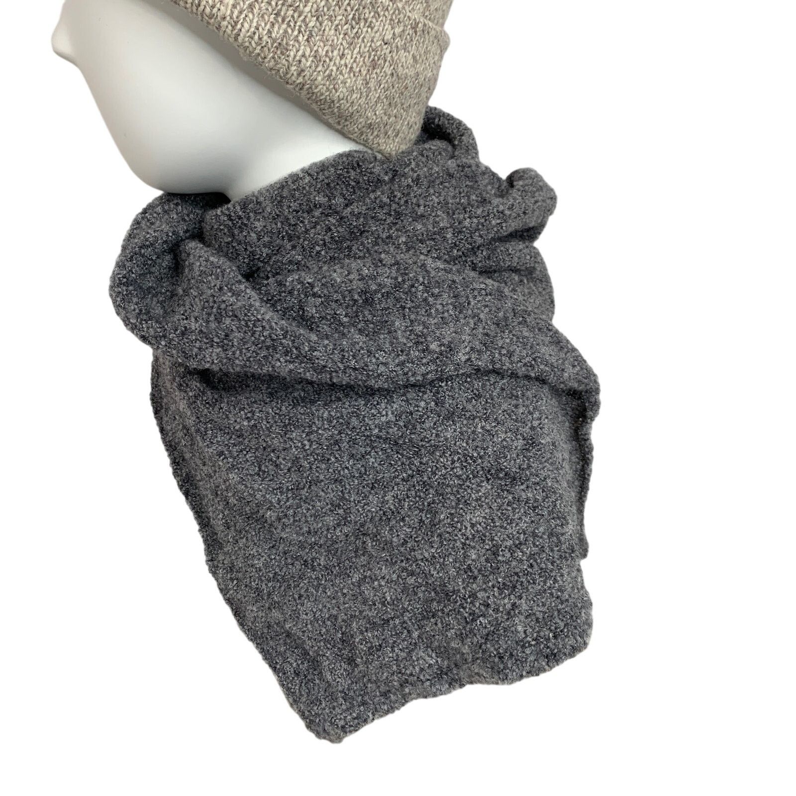 Other Avoca Handweavers Wool Scarf Minimalist Rustic Gray Size ONE SIZE - 6 Thumbnail