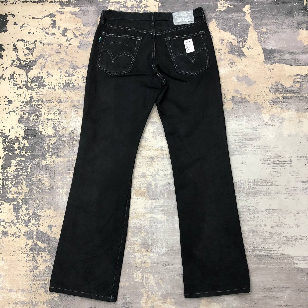 Levi's P218 LEVI'S x DESIGNER FLARED DENIM JEANS Size US 33 - 1 Thumbnail