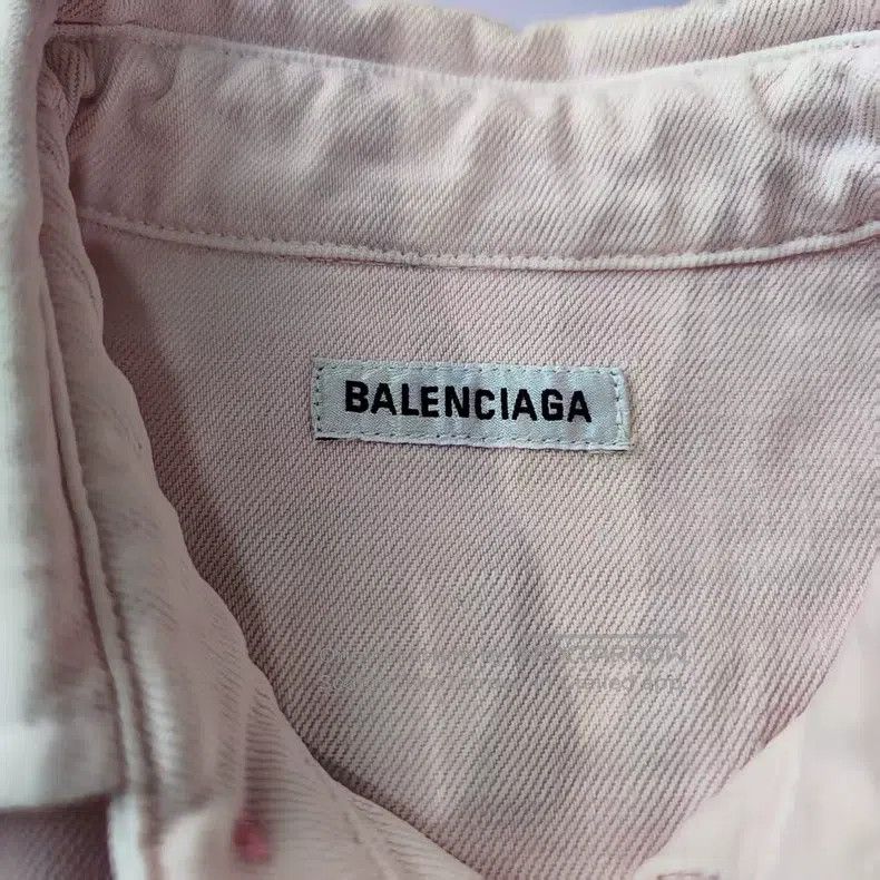 Balenciaga Balenciaga Pink denim short jacket Size XS / US 0-2 / IT 36-38 - 3 Thumbnail