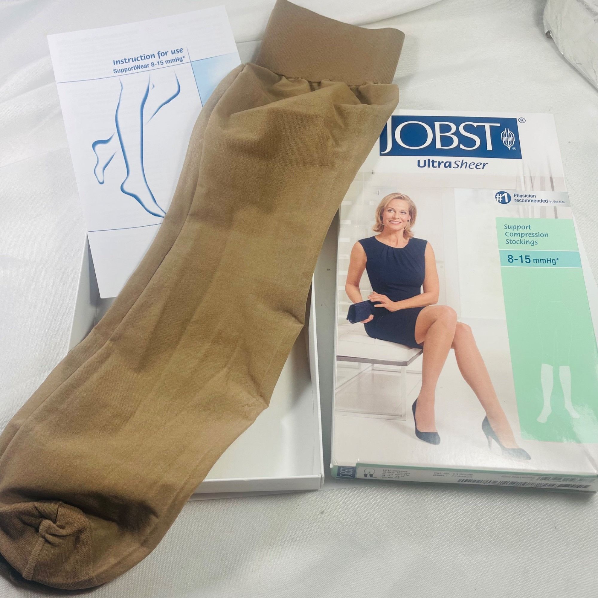 Other Jobst UltraSheer Support Knee-High Compression Stockings 8-1 Size ONE SIZE - 2 Thumbnail