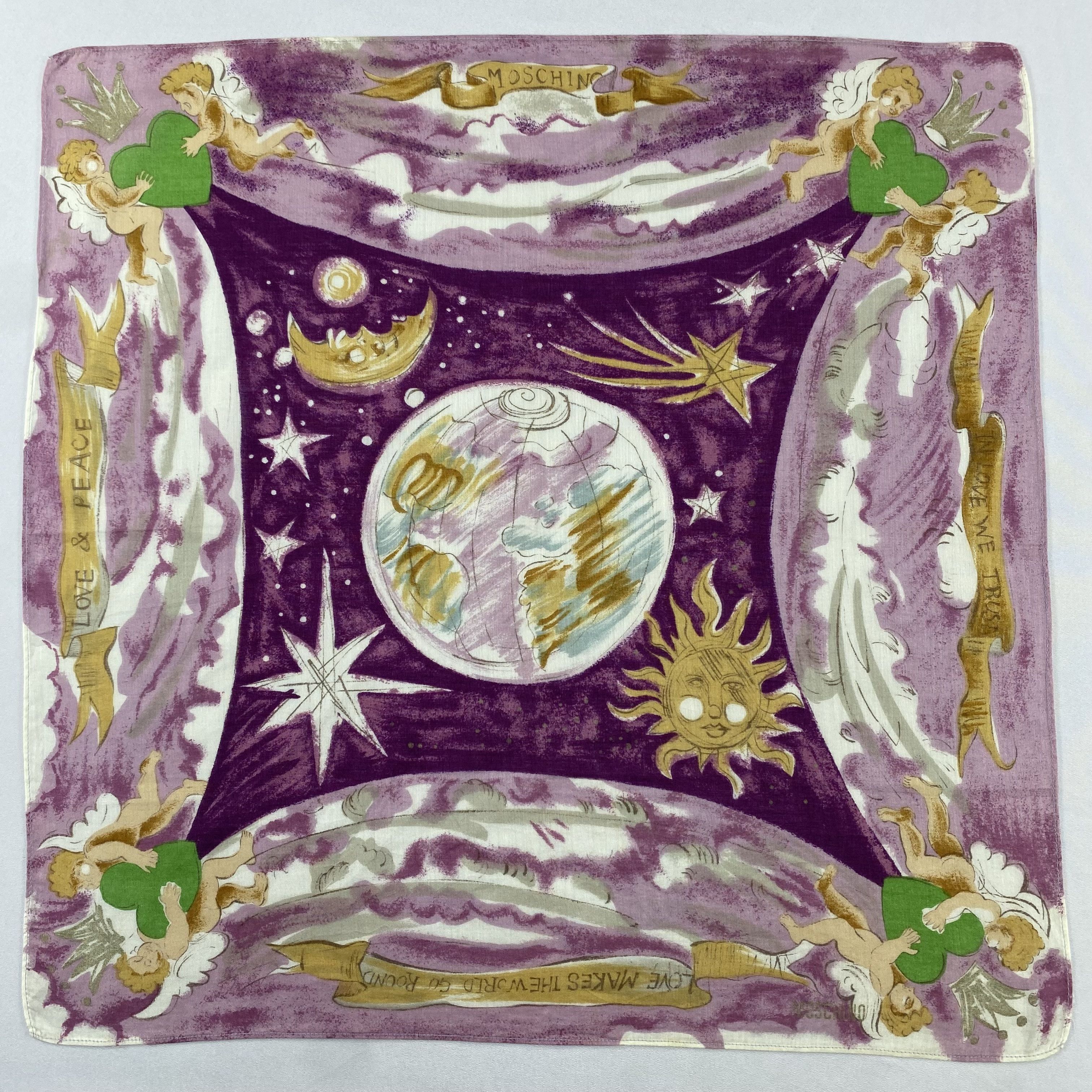 Moschino Moschino Handkerchief / Bandana / Neckerchief C905 Size ONE SIZE - 3 Thumbnail