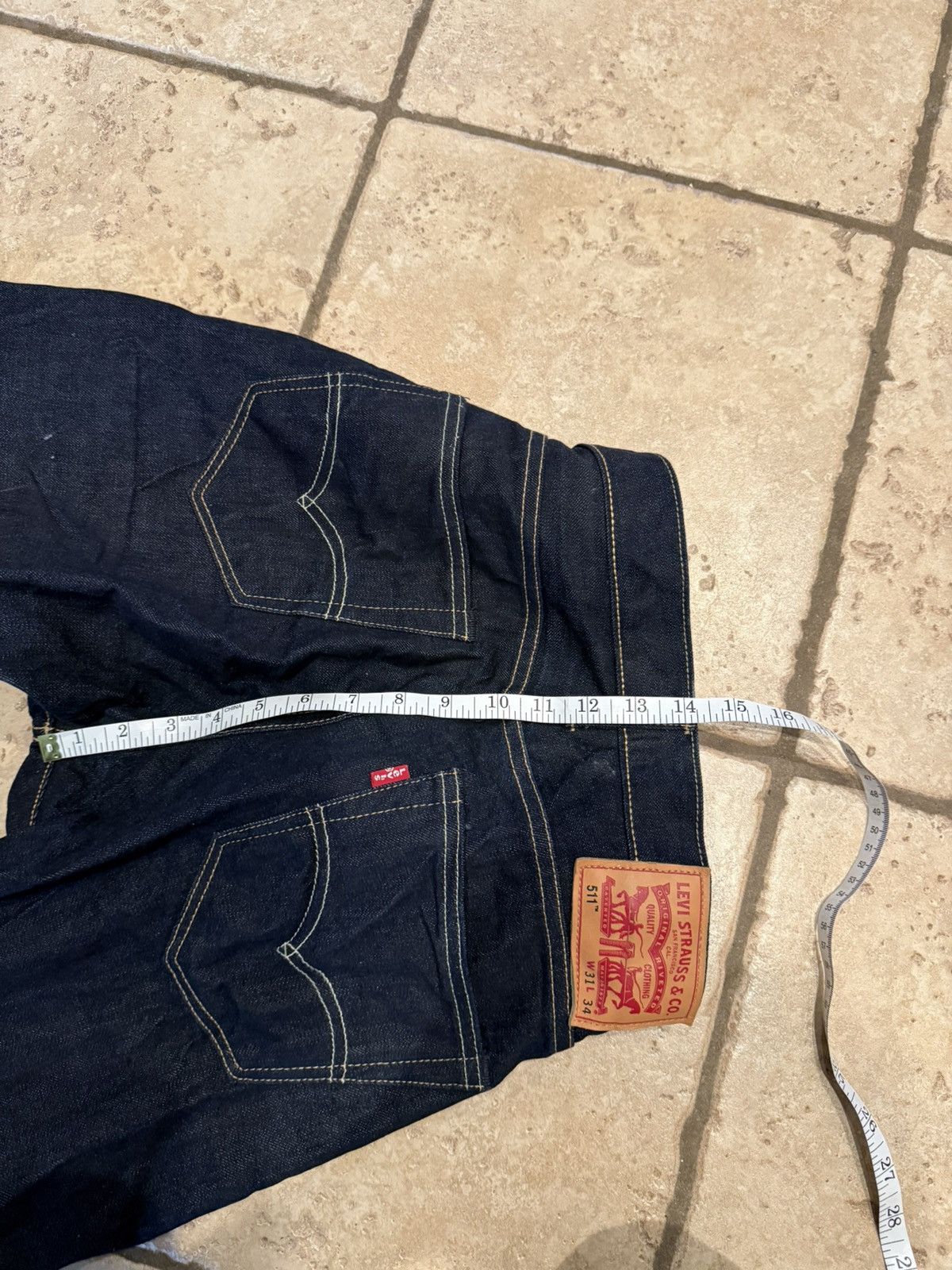 Levi's Levi's 511 Selvedge Denim Irregular Size US 31 - 11 Thumbnail