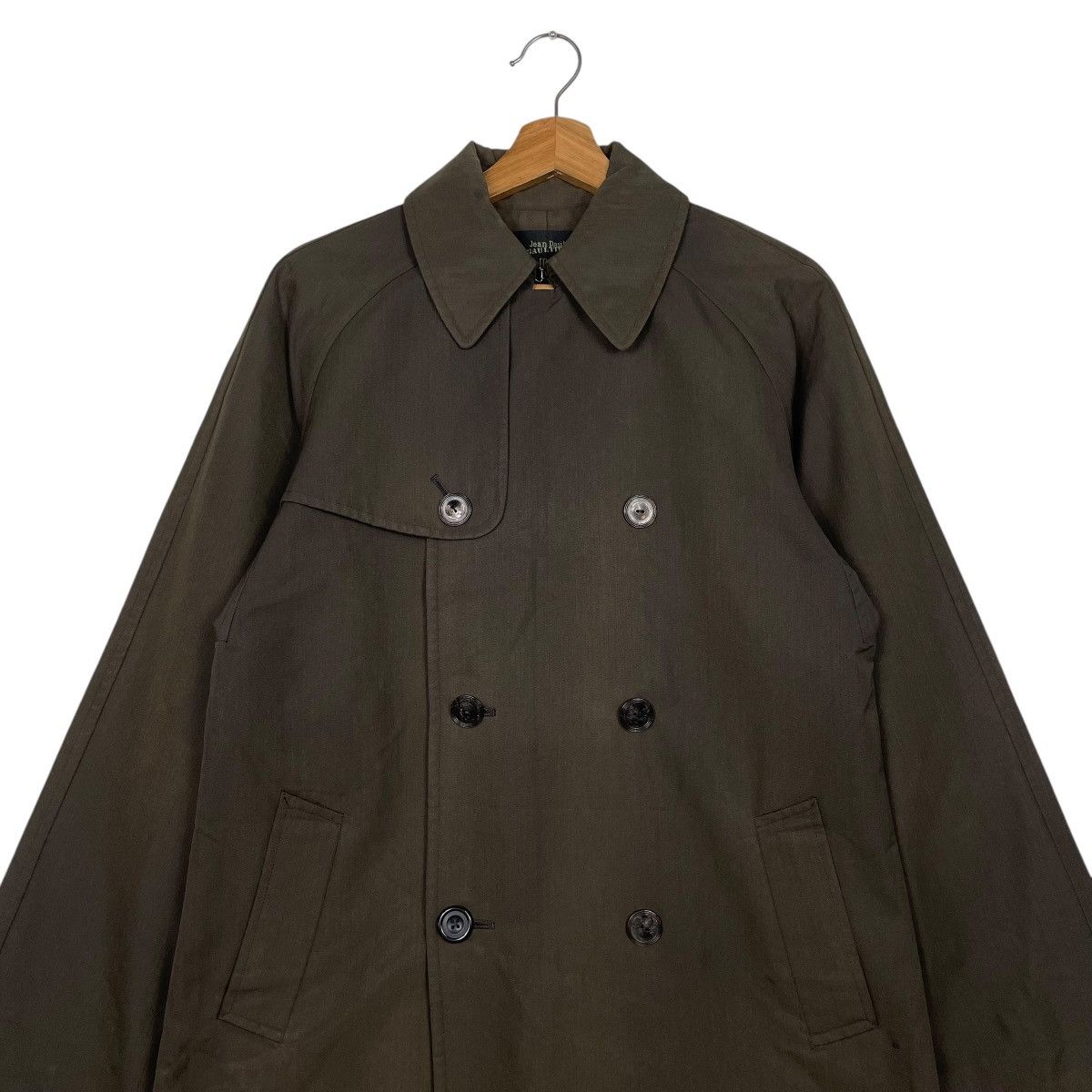 Jean Paul Gaultier Jean Paul Gaultier Femme Double Breasted Wool Trenchcoat Size S / US 4 / IT 40 - 2 Thumbnail