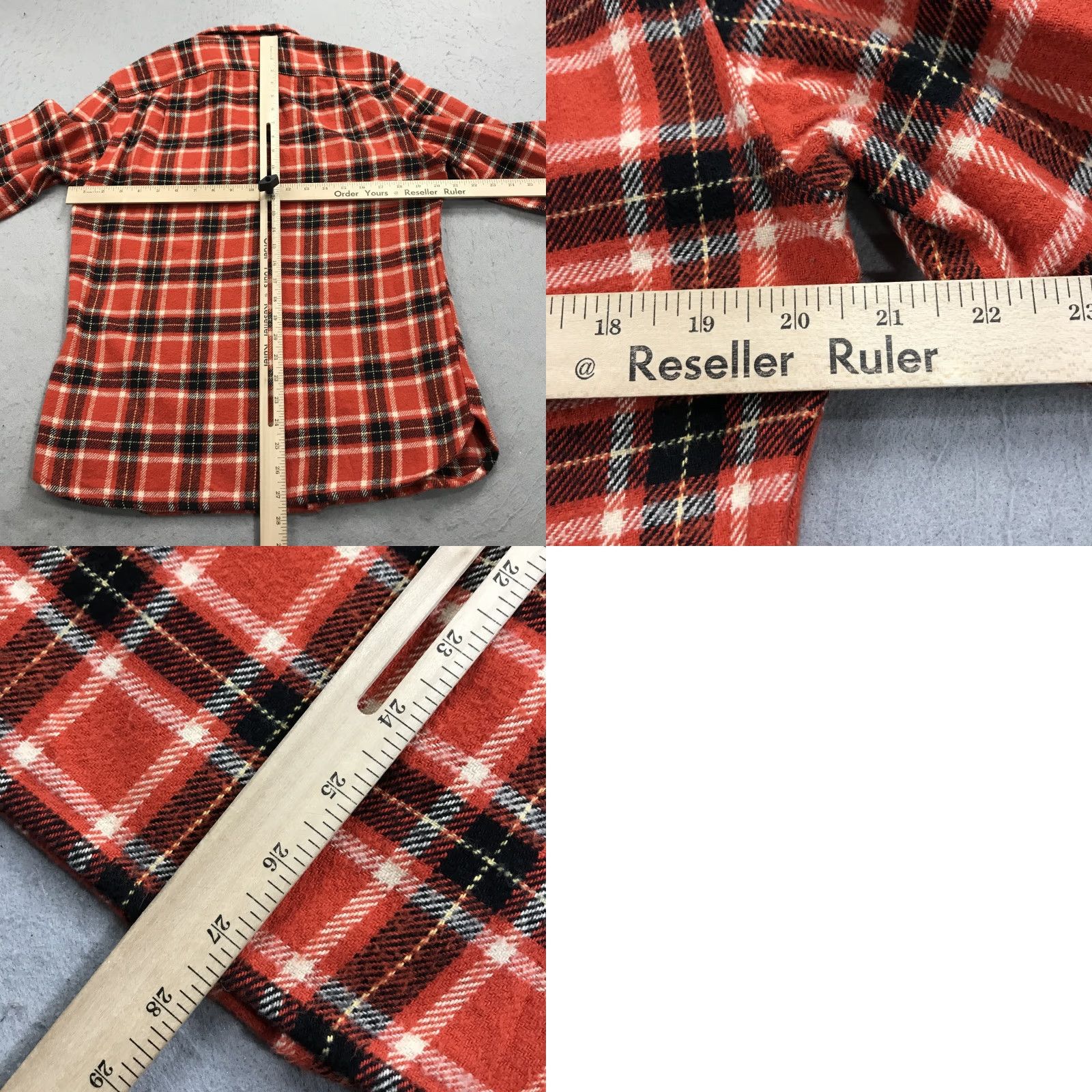 Wallace & Barnes Wallace & Barnes Shirt Mens S Red Plaid Heavyweight Flannel NWT Button-Up Cotton long Sleeve Classic Outdoor 90s style Size US S / EU 44-46 / 1 - 8 Thumbnail