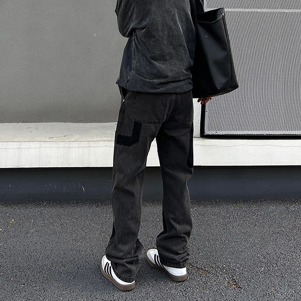 Japanese Brand × Vintage Patchwork jeans Size US 32 / EU 48 - 4 Thumbnail