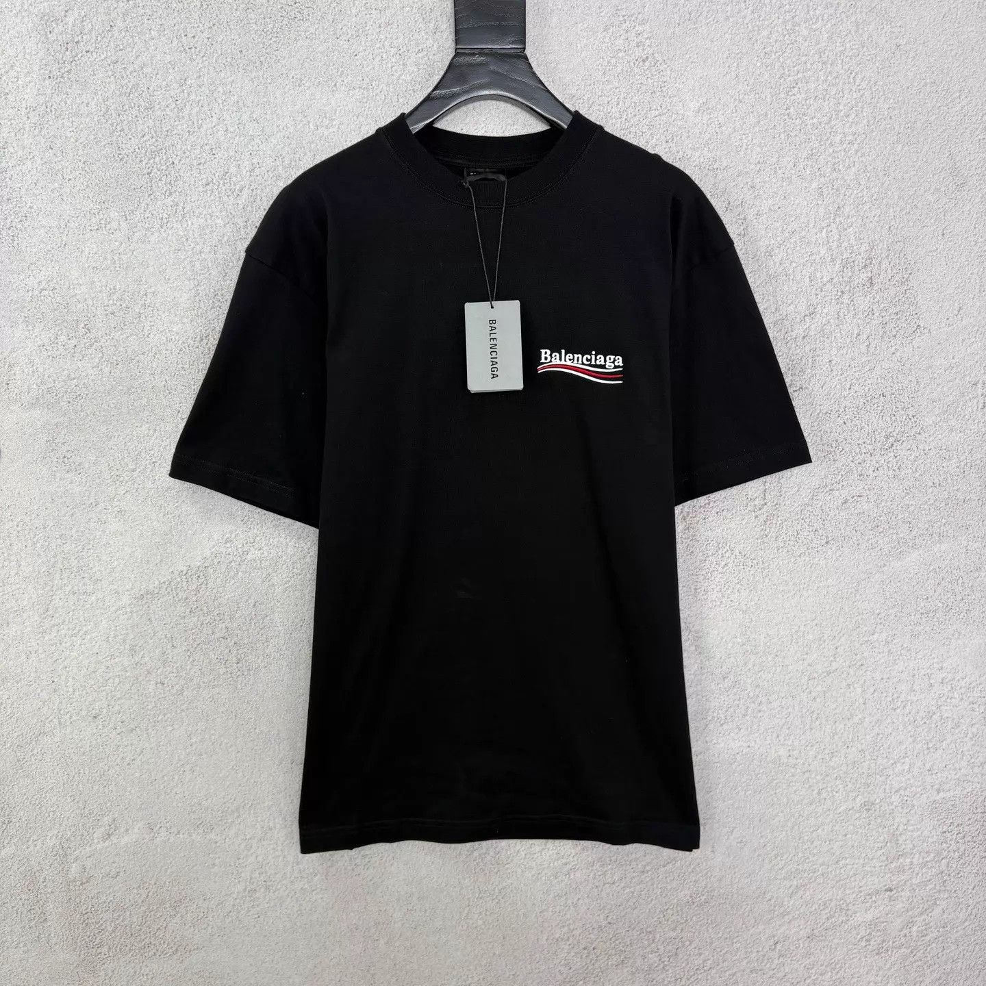 Balenciaga Balenciaga Coke Print Embroidered T-Shirt Black XXS Size US XXS / EU 40 - 1 Thumbnail