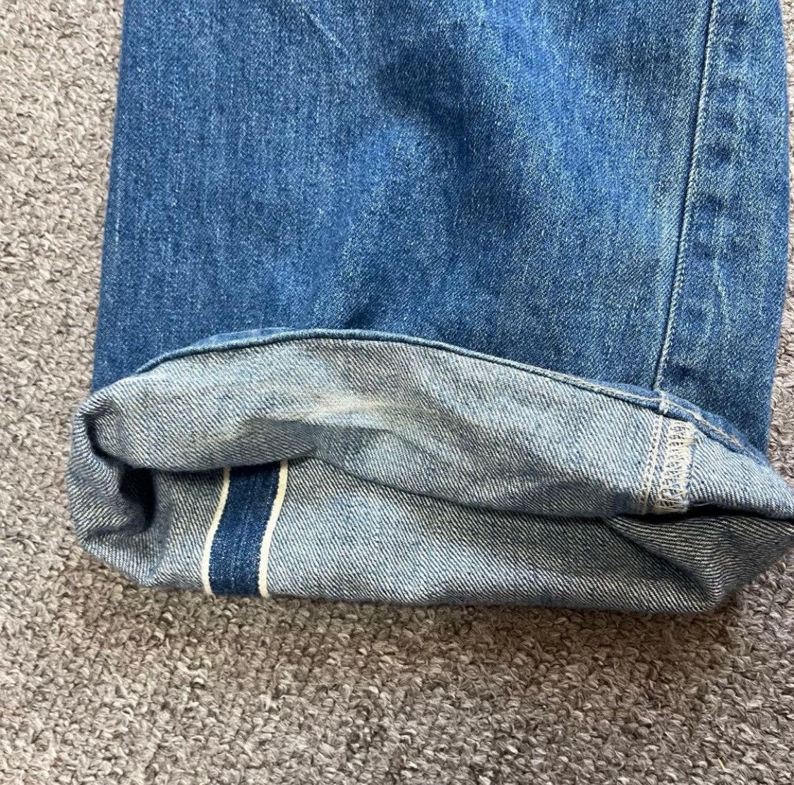 Auralee Auralee SELVEDGE LIGHT DENIM PANTS size 4 Size US 32 / EU 48 - 8 Thumbnail