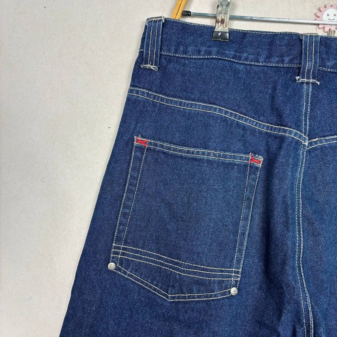 Ecko Unltd. Vintage ECKO UNLTD Distress Jeans Baggy Style Denim Size US 34 / EU 50 - 7 Thumbnail