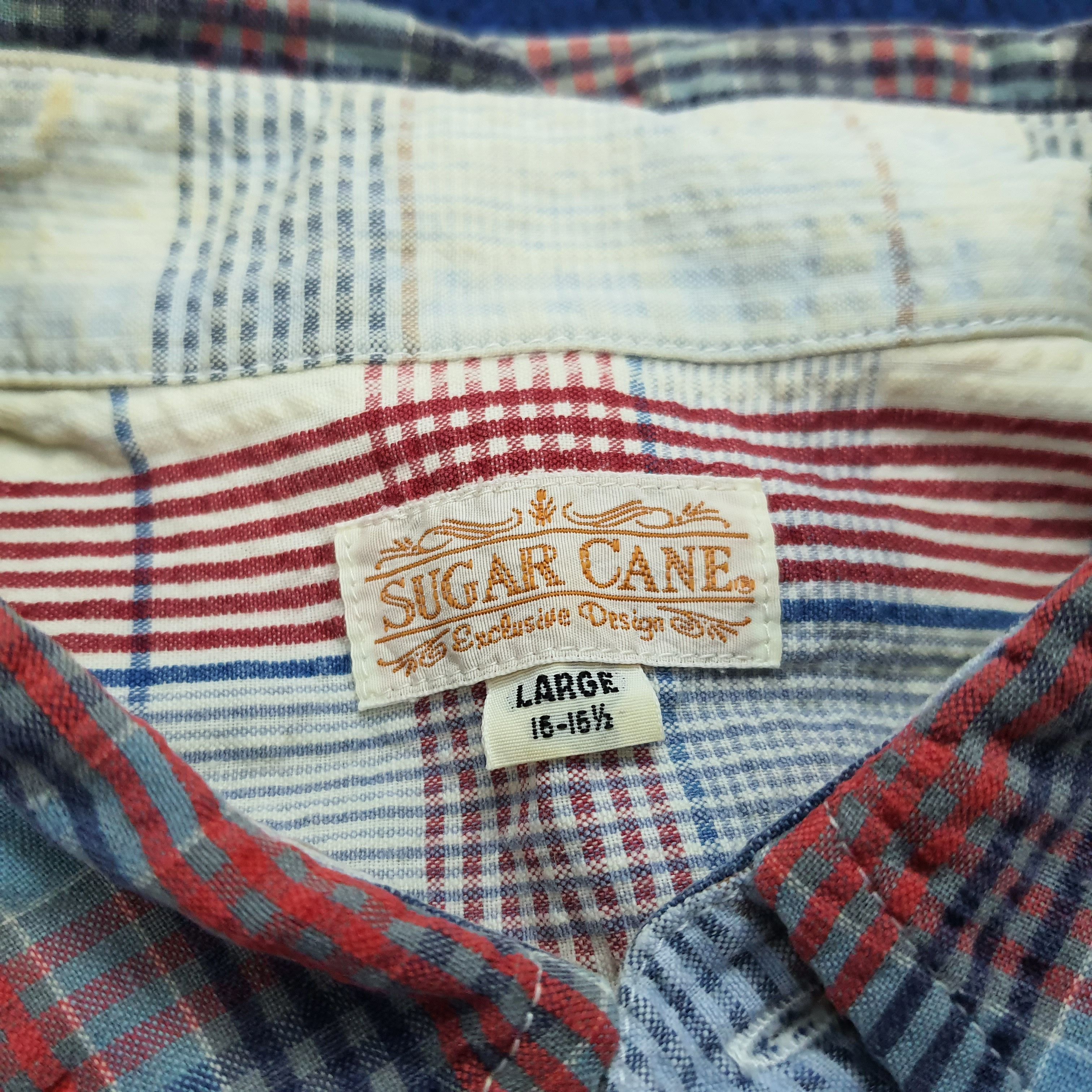 Sugar Cane × Vintage Vintage Sugar Cane Multi Pattern Shirt Size US M / EU 48-50 / 2 - 5 Thumbnail