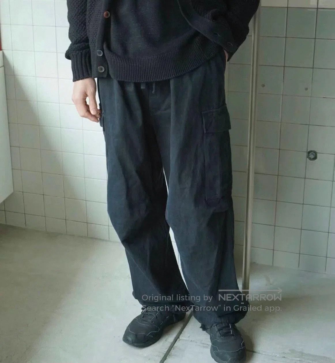 Comoli COMOLI 25SS Black Drill 6P Pants. Size US 26 / EU 42 - 7 Thumbnail