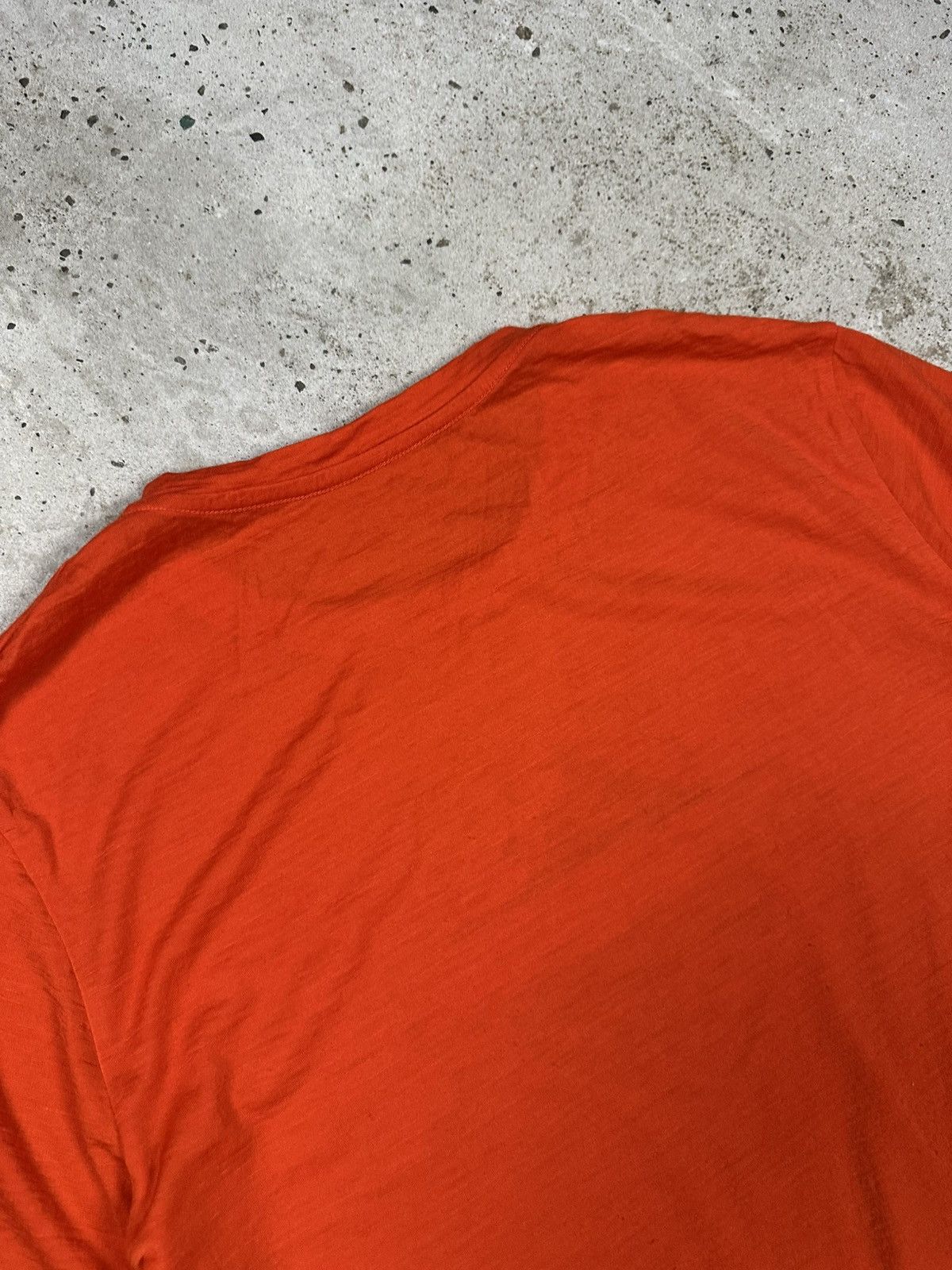 Icebreaker Icebreaker Merino Orange Print Logo Wool Tee Size US L / EU 52-54 / 3 - 10 Thumbnail