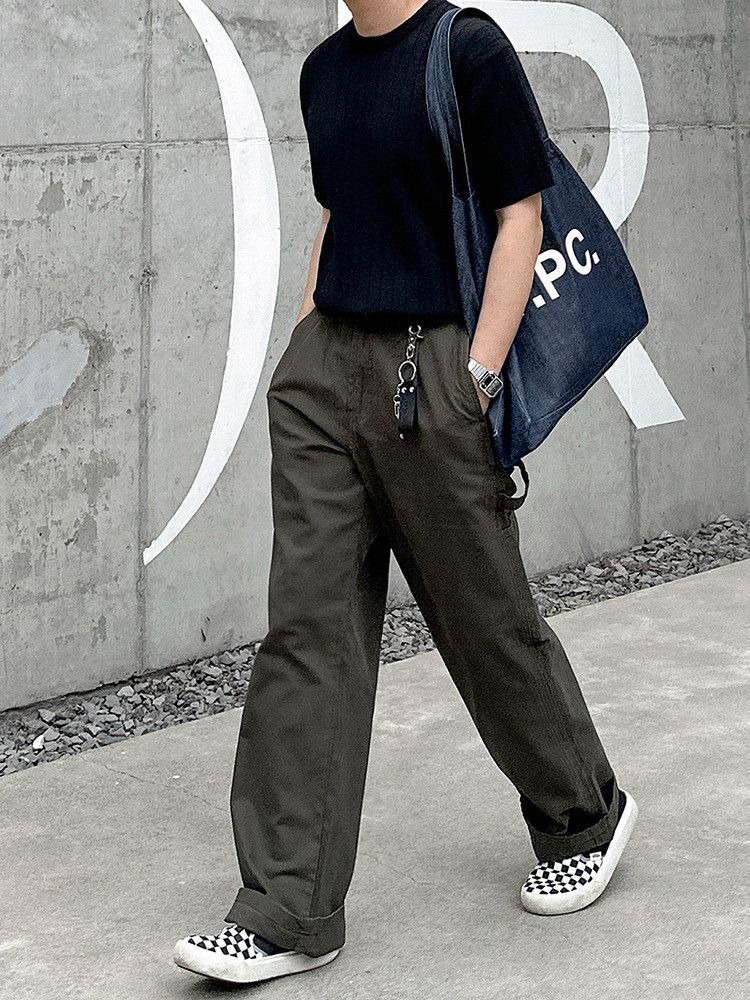 Japanese Brand × Jean Retro loose straight leg wide leg jeans Size US 32 / EU 48 - 3 Thumbnail