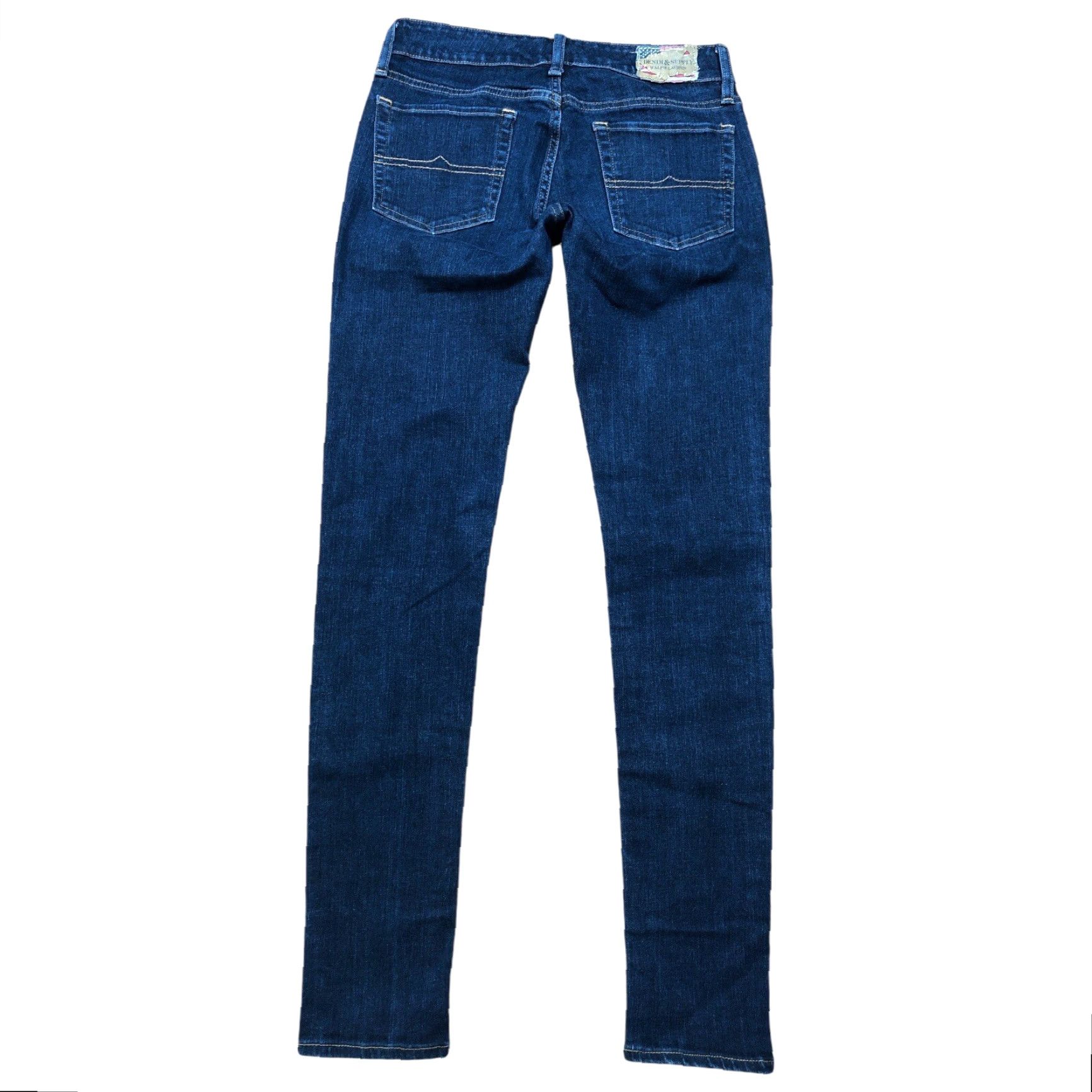 Ralph Lauren Ralph Lauren Denim & Supply Jeans Skinny Women 28x32 Blue Denim 5-Pocket USA Logo Vintage? No Size 28" / US 6 / IT 42 - 2 Thumbnail