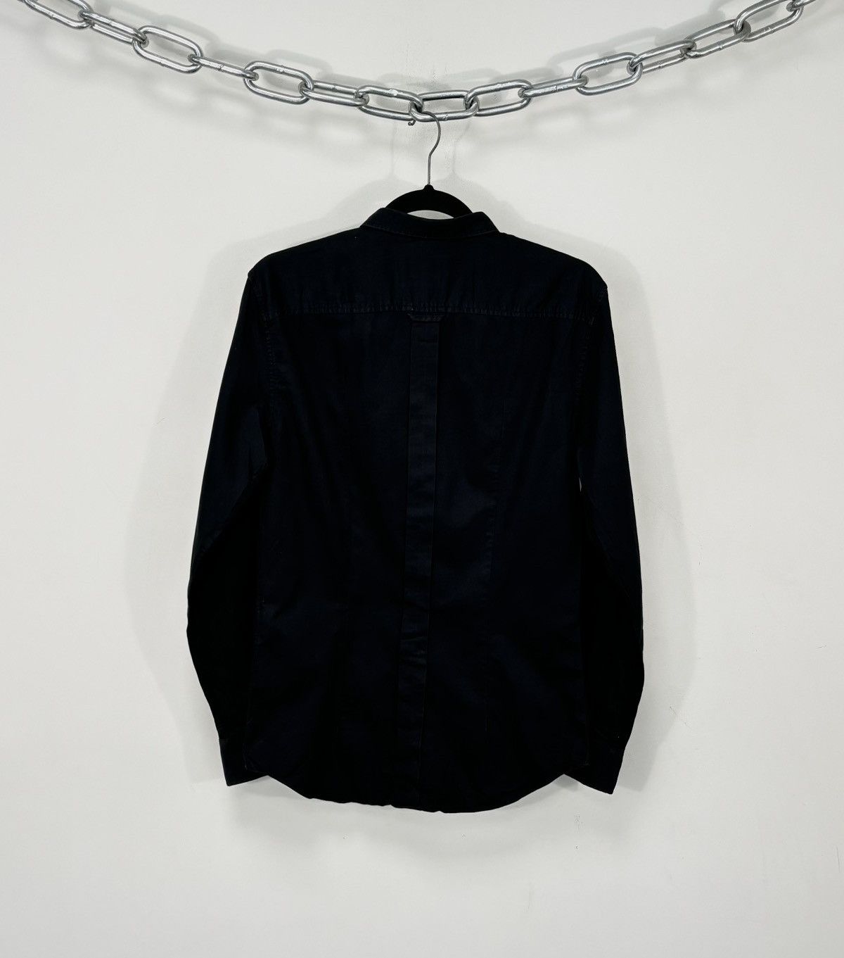 Dolce & Gabbana Vintage Dolce & Gabbana Men’s Black Luxury Button Up Shirt Size US S / EU 44-46 / 1 - 15 Thumbnail