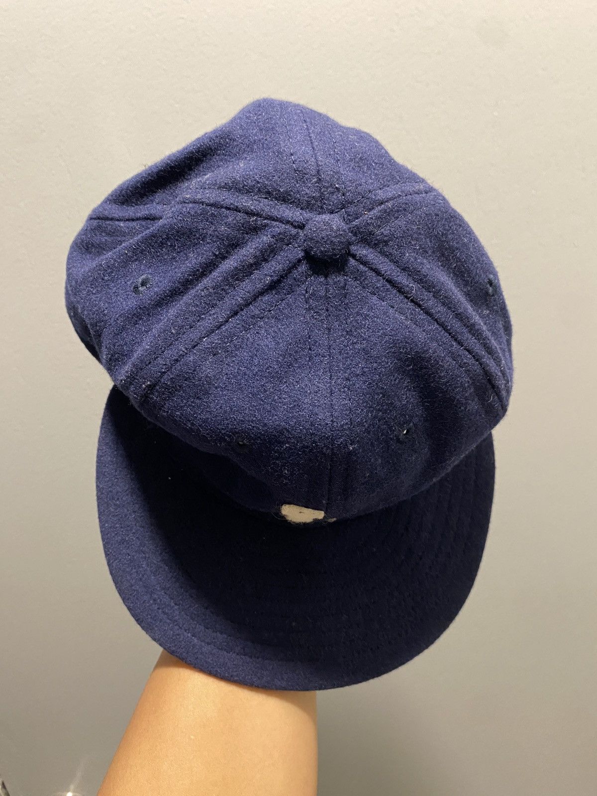 Ebbets Field Flannels Ebbets Field x C4LA 6 Panel Wool Hat Size ONE SIZE - 5 Thumbnail