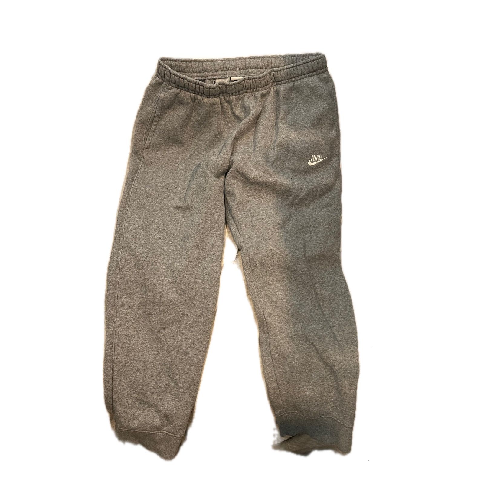 Nike Nike Gray Sweatpants Cuffed Ankle Mens XXL Size US 40 / EU 56 - 1 Thumbnail