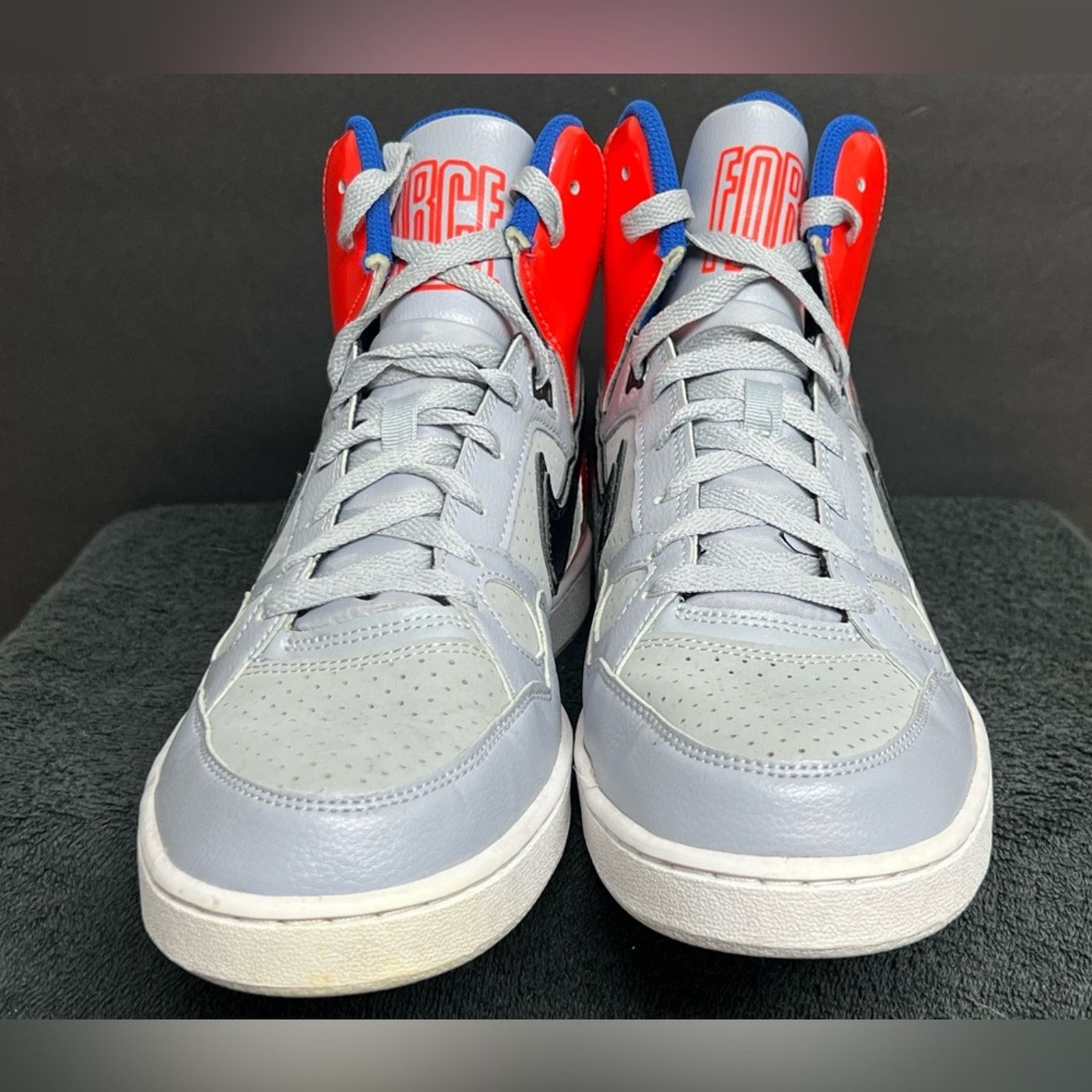 Nike Nike Son Of Force Men’s Gray/Orange/Blue - Shoes CLEAN RARE Size US 9 / EU 42 - 5 Thumbnail