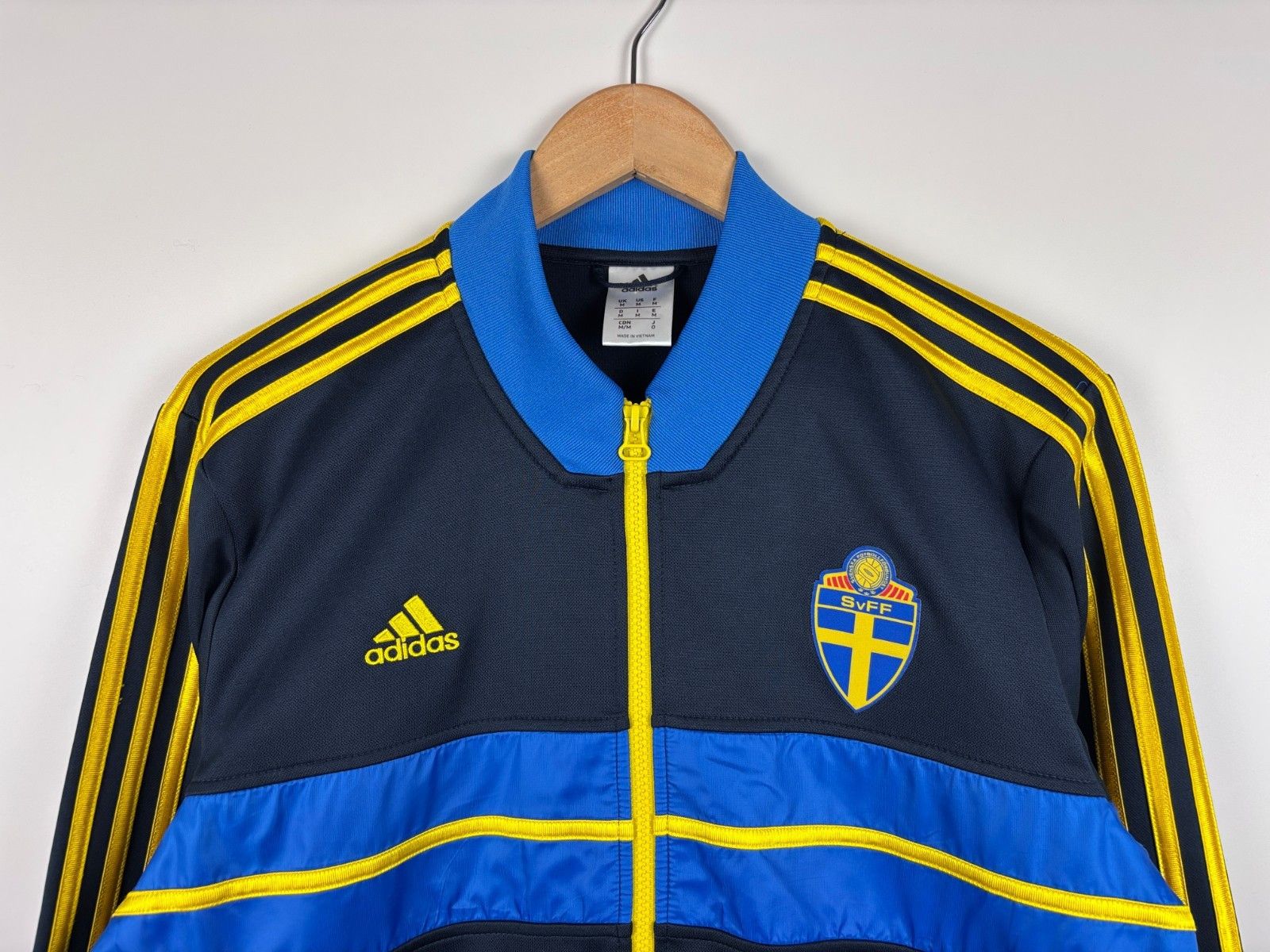 Adidas Sweden National Team 2012-13 Football Track Jacket Adidas M Size US M / EU 48-50 / 2 - 2 Thumbnail